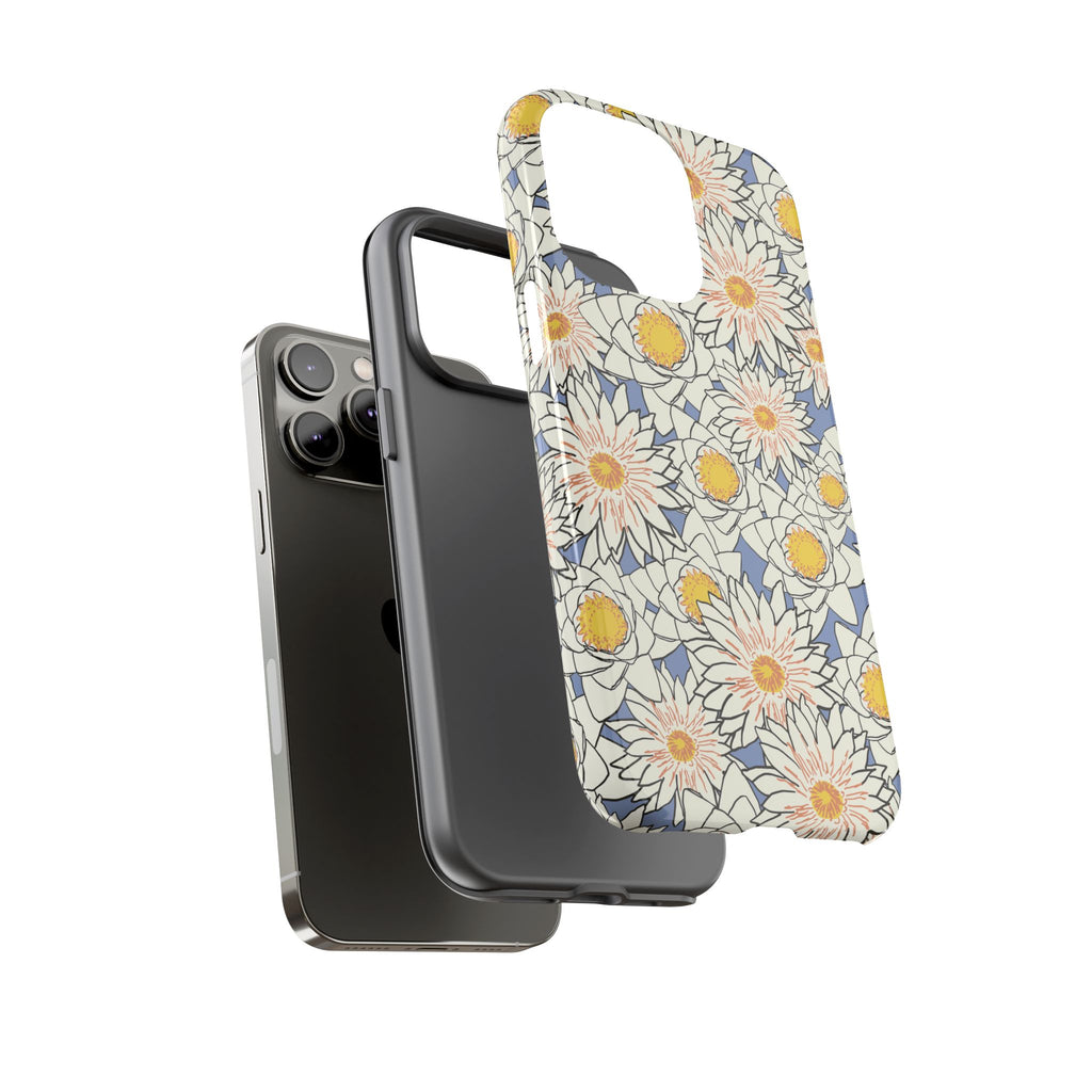 Stylish Phone Case, Floral Protective Cover, Gift for Nature Lovers, Trendy Tech Accessory, Customizable Phone Case