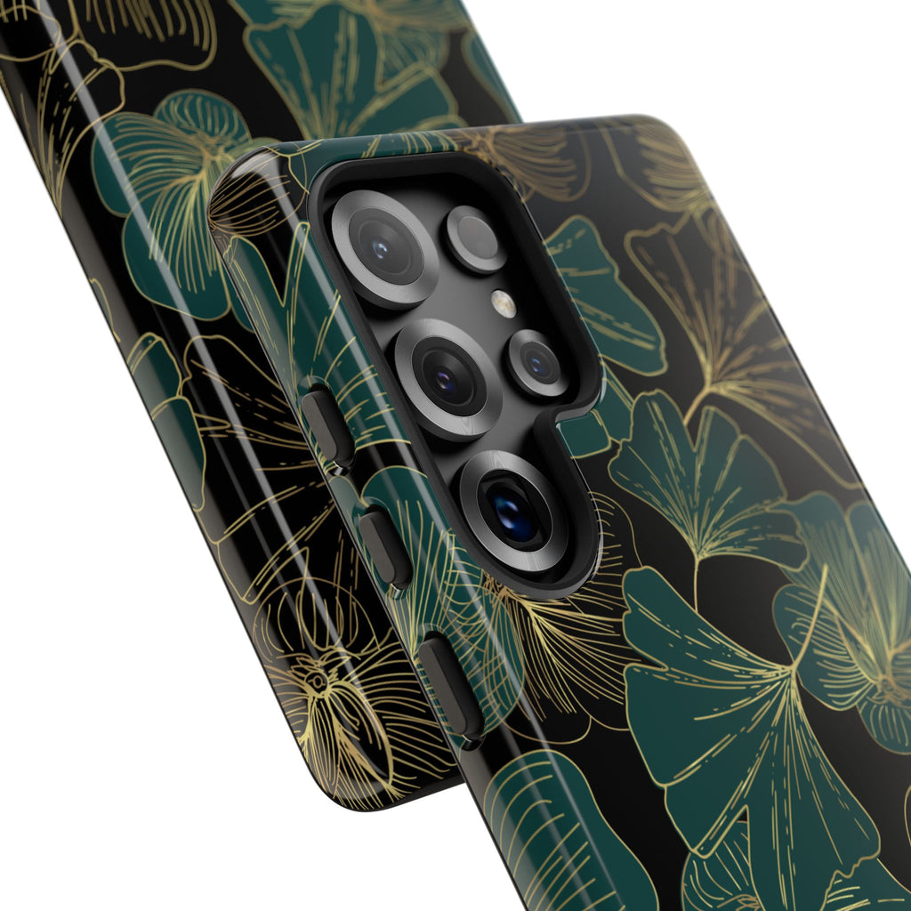 Floral Phone Case - Tough Cases, Protective Cover, Stylish Accessory, Gift for Her, Nature-Inspired Design