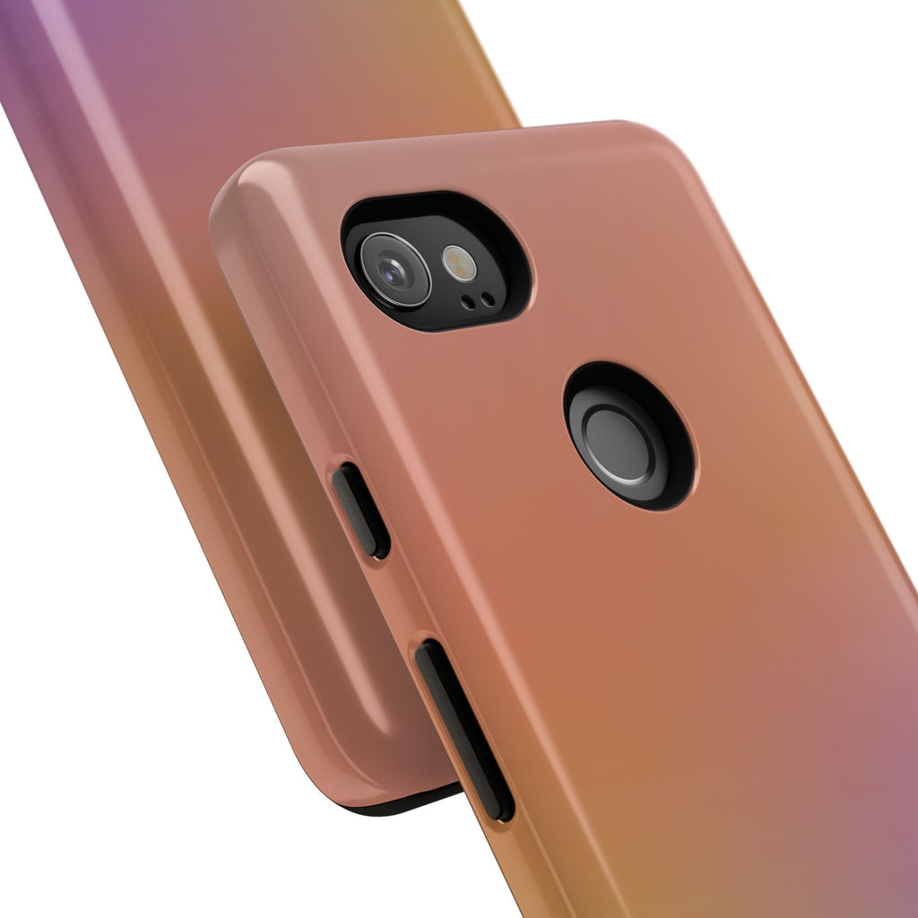 Colorful Gradient Phone Case, Tough Cases for iPhone, Customizable Phone Cover, Trendy Tech Accessory, Gift for Tech Lovers