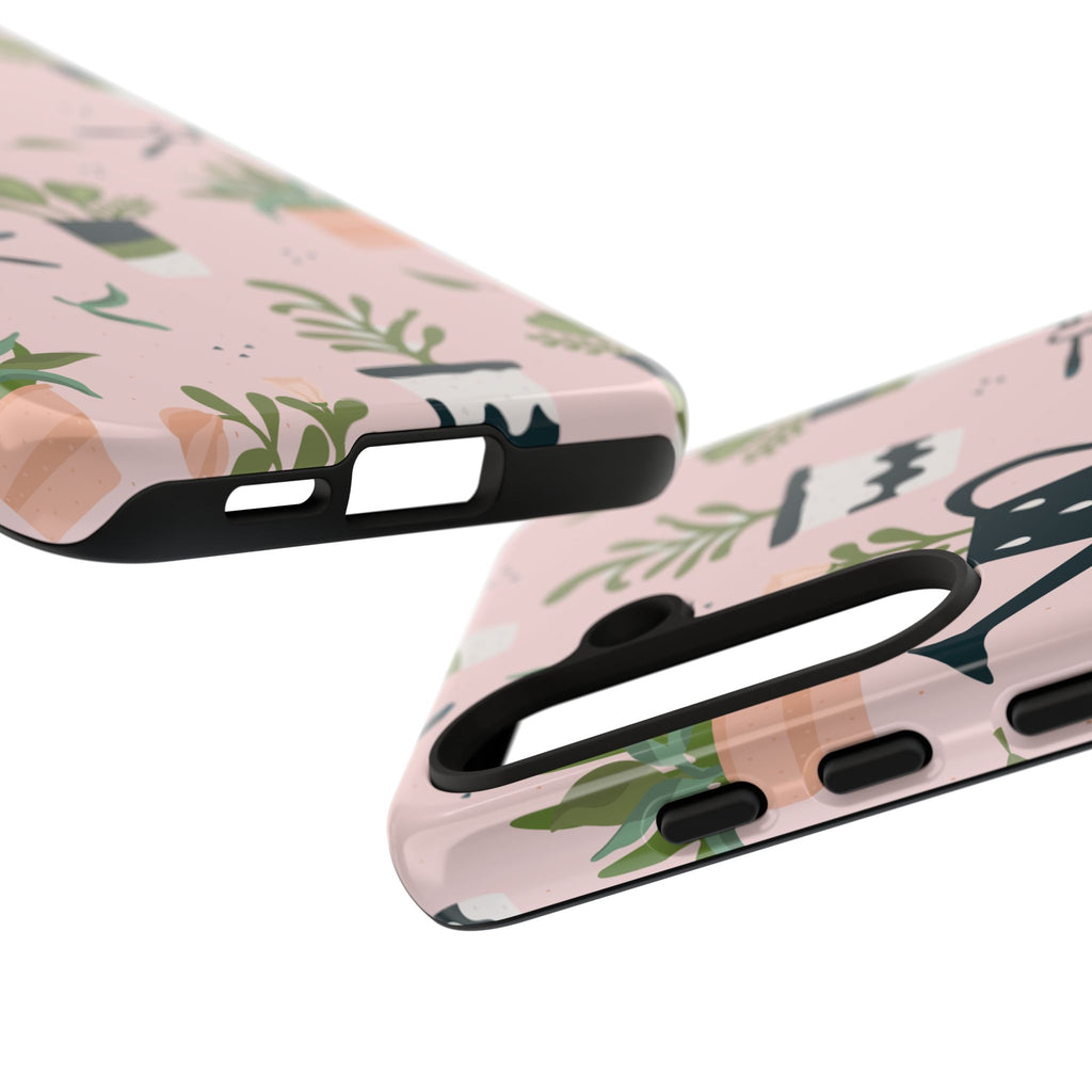 Floral Phone Case, Cute Plant Lover Case, Gift for Gardeners, Phone Cover, Green Thumb Accessories, Mother's Day Gift