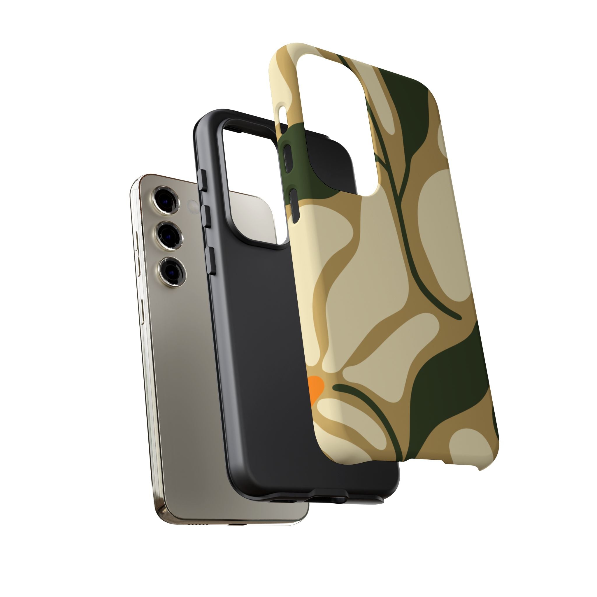 Stylish Flower Phone Case - Floral Protective Cover for Nature Lovers, Gift for Holidays, Unique Phone Accessory, Tough Case