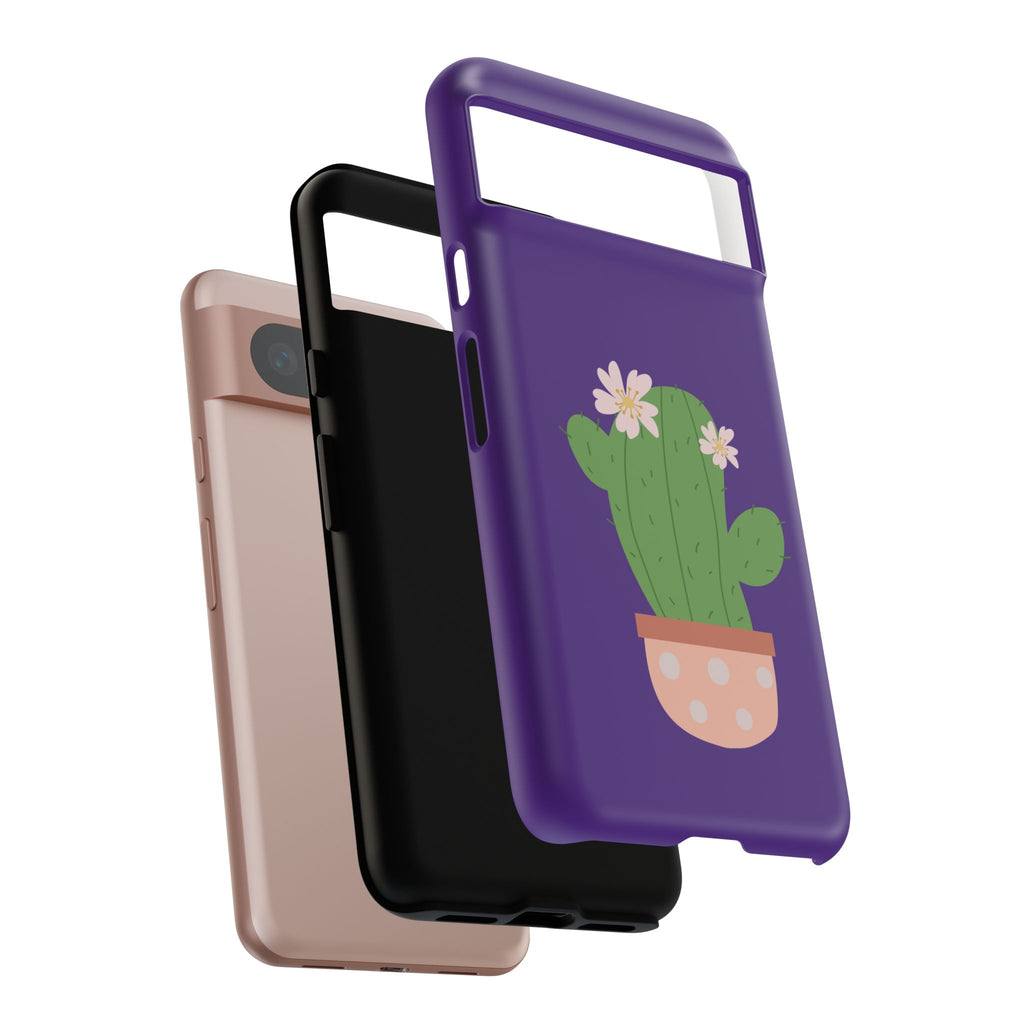 Cactus Phone Case, Tough Cases, Cute Floral, Trending Design, Unique Gift, Phone Accessories, Summer Vibe, Nature Lover