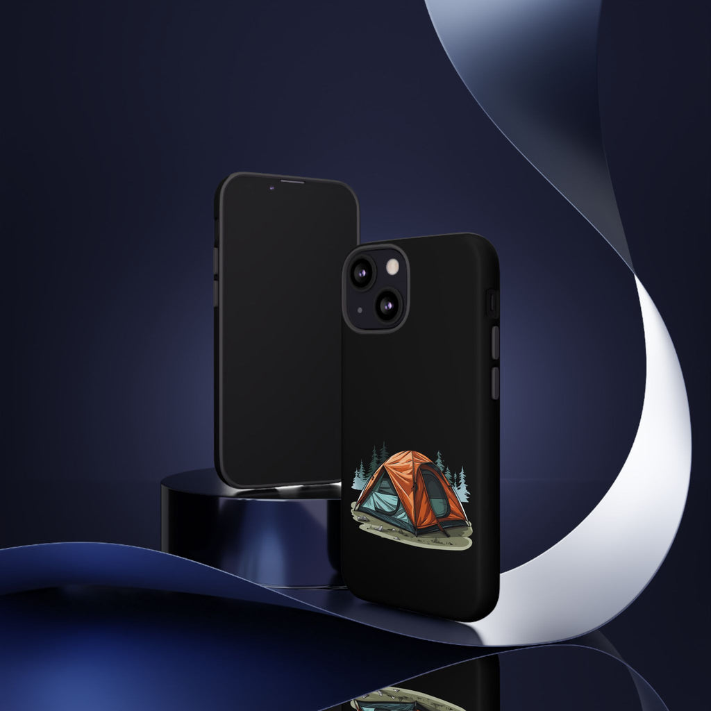 Camping Phone Case, Outdoor Adventure, Nature Lover Gift, Tough Cases, Hiking Accessory, Travel Gear, Camping Vibes