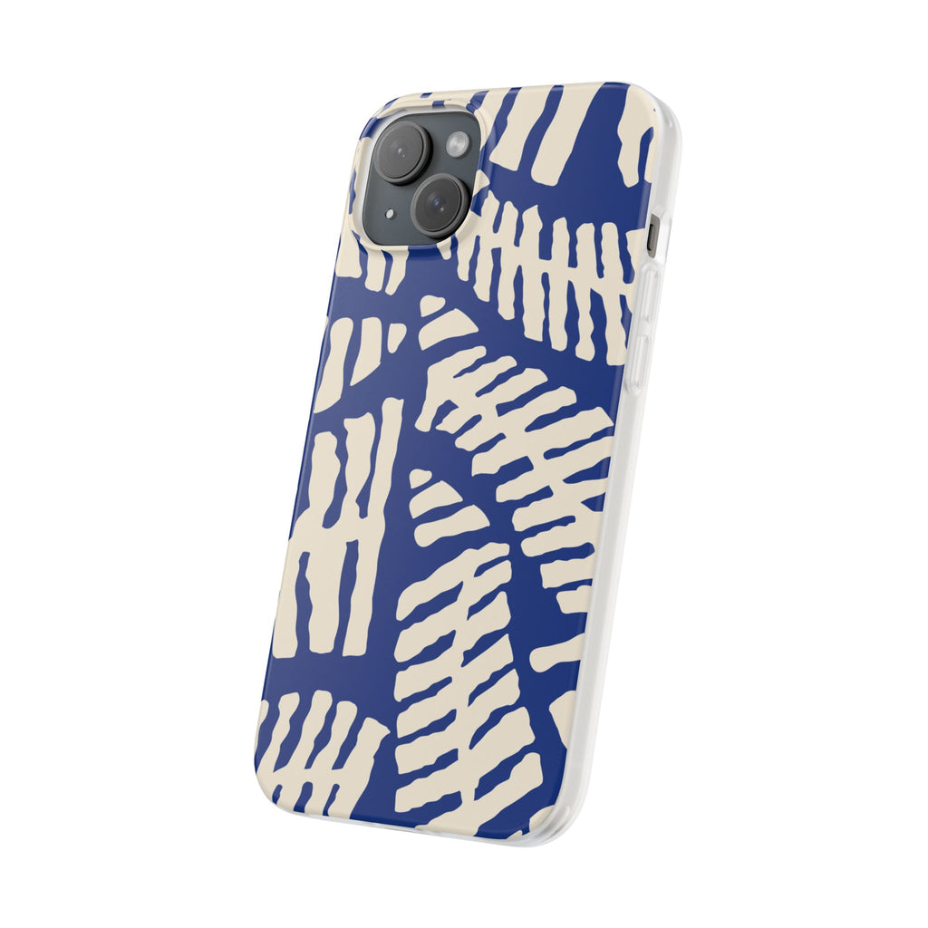 Stylish Flexi Cases for Smartphones, Artistic Phone Cover, Modern Design, Unique Gift for Her, Trendy Accessories