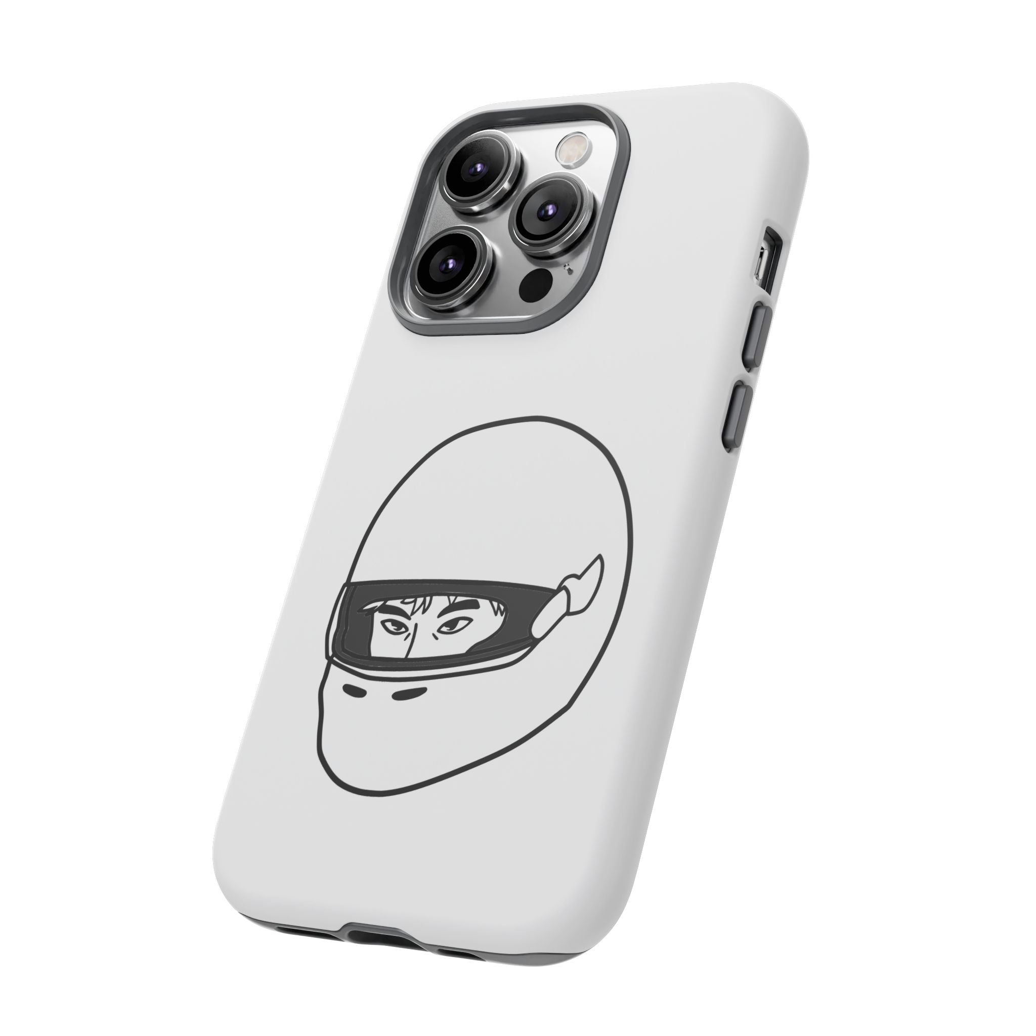 Stylish Phone Case with Racing Helmet Design | Tough Cases | Unique Gift, Motorcycle Enthusiast, Race Lover, Custom Accessory, Everyday Use