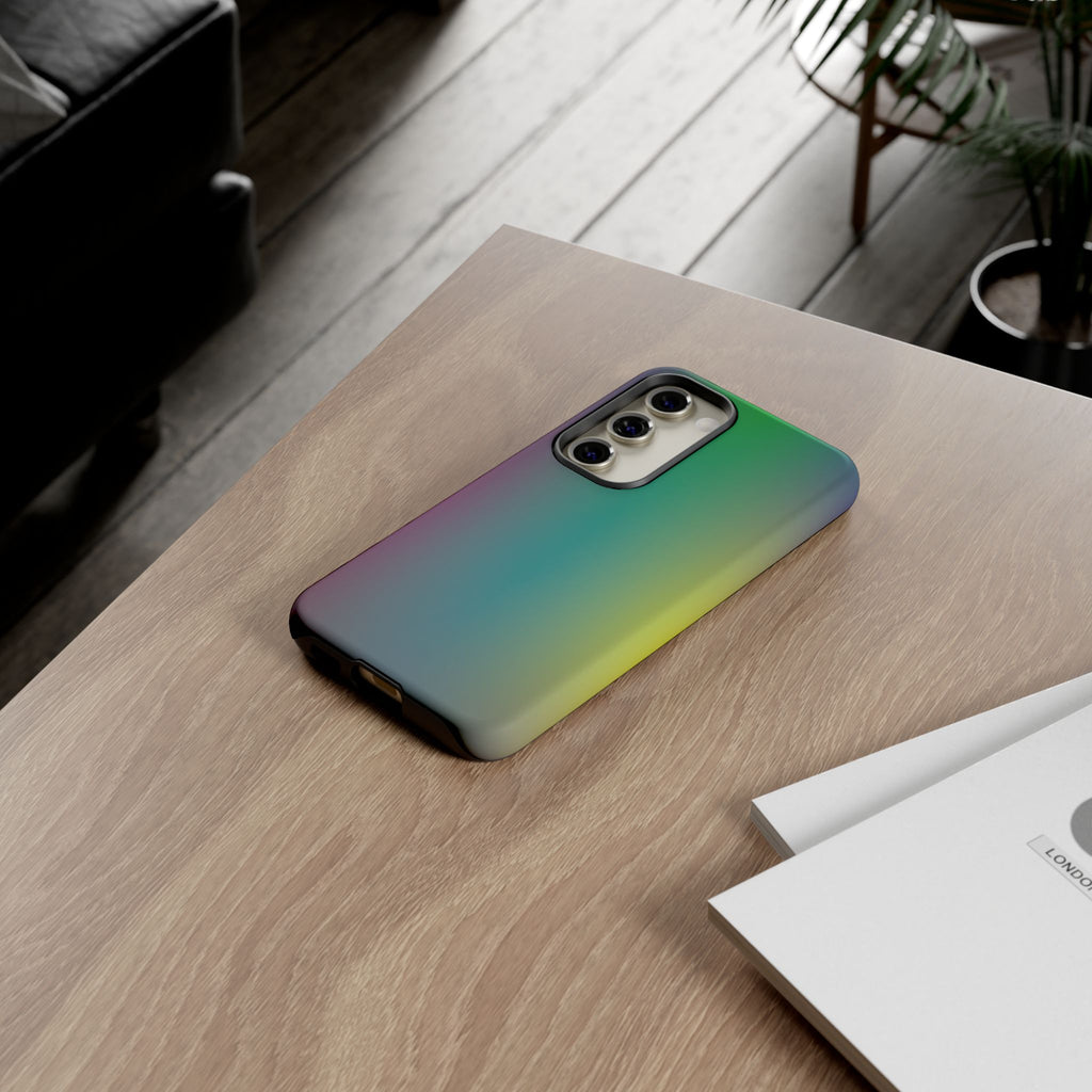 Gradient Phone Case, Tough Cases, Stylish Phone Protector, Unique Phone Cover, Gift for Tech Lovers, Colorful Phone Accessory