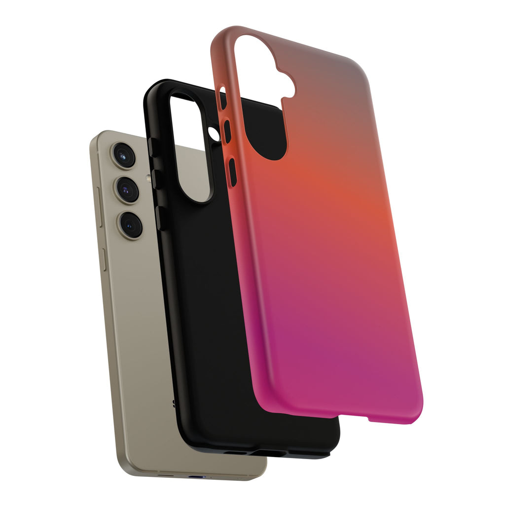 Gradient Phone Case, Custom Tough Case, Durable Phone Accessory, Vibrant Design, Gift for Tech Lovers, Birthday and Holiday Present