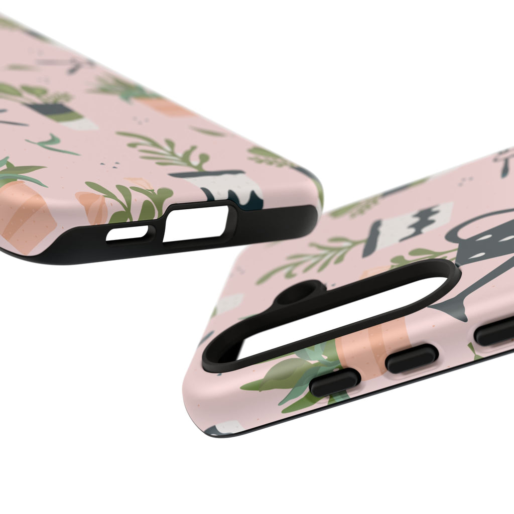 Floral Phone Case, Cute Plant Lover Case, Gift for Gardeners, Phone Cover, Green Thumb Accessories, Mother's Day Gift