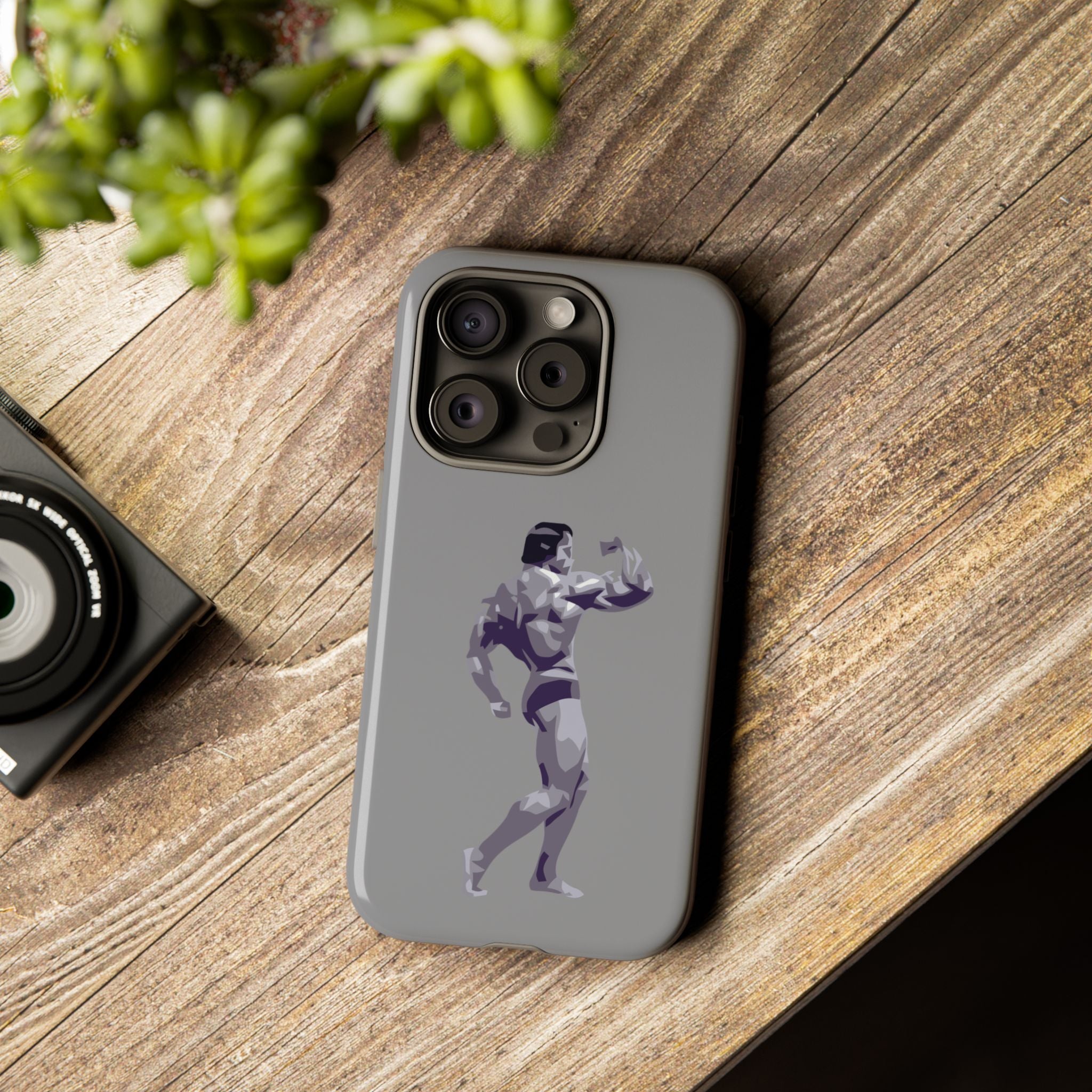 Muscle Man Phone Case - Tough Cases, Martial Arts Gift, Gym Lover Accessories, Inspirational Phone Cover, Unique Tech Gift
