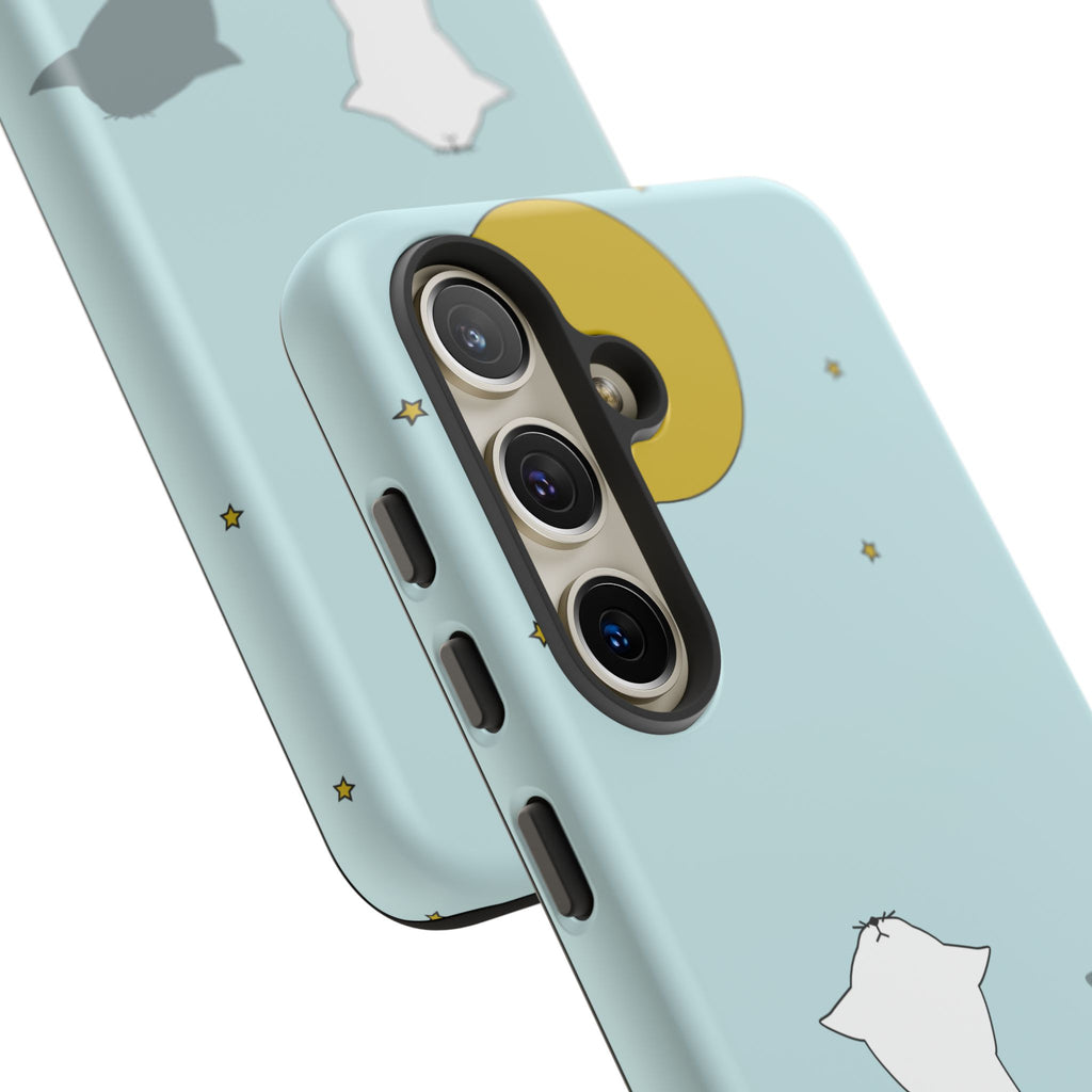 Cute Cat Phone Case, Tough Phone Cover, Pet Lover Gift, Unique Case, Animal Decor, Birthday Gift