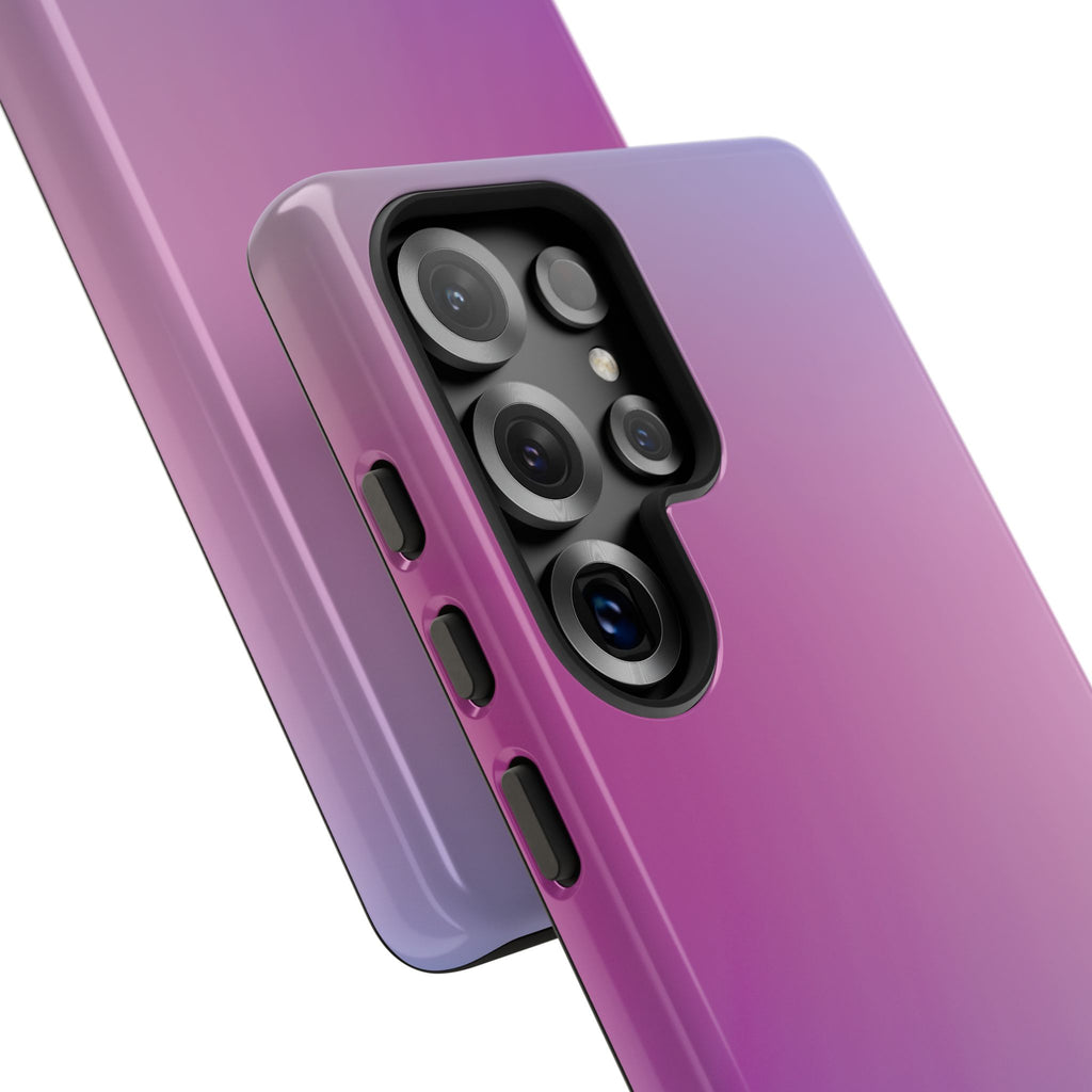 Stylish Phone Case, Tough Phone Cover, Gradient Phone Protector, Customizable Phone Shell, Durable Phone Accessory