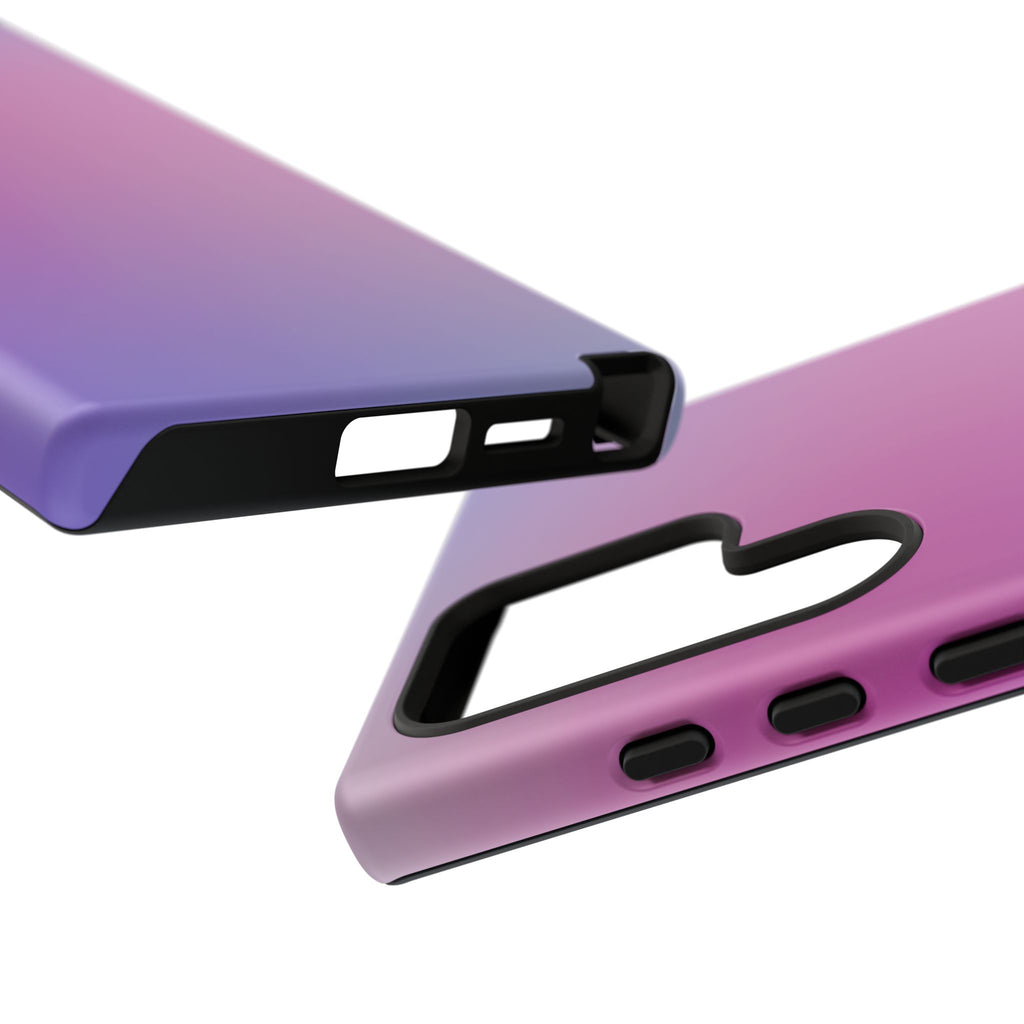 Stylish Phone Case, Tough Phone Cover, Gradient Phone Protector, Customizable Phone Shell, Durable Phone Accessory