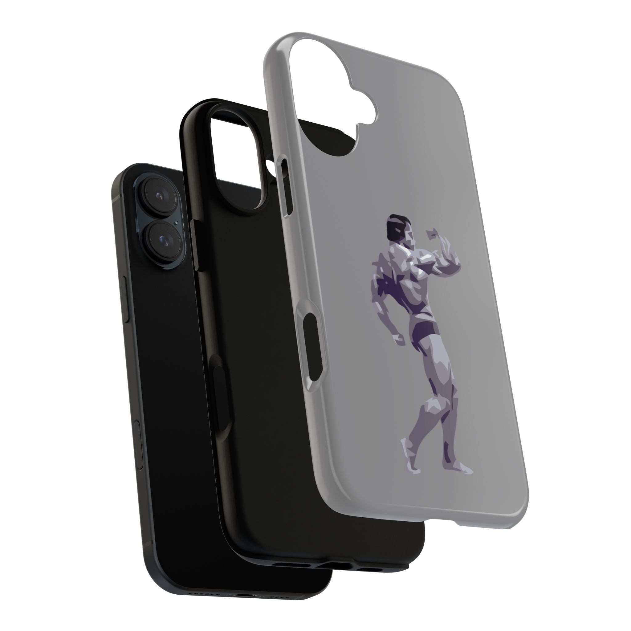 Muscle Man Phone Case - Tough Cases, Martial Arts Gift, Gym Lover Accessories, Inspirational Phone Cover, Unique Tech Gift