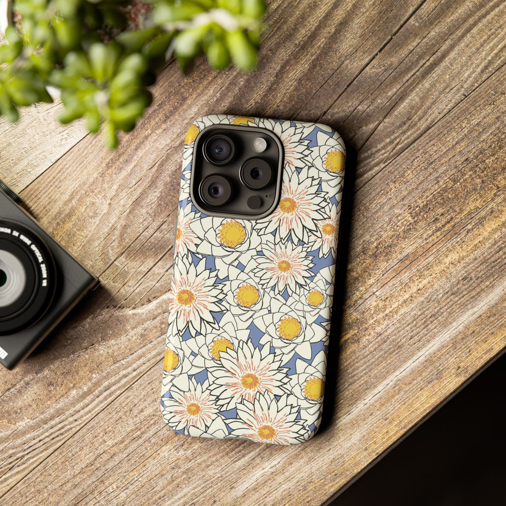 Stylish Phone Case, Floral Protective Cover, Gift for Nature Lovers, Trendy Tech Accessory, Customizable Phone Case