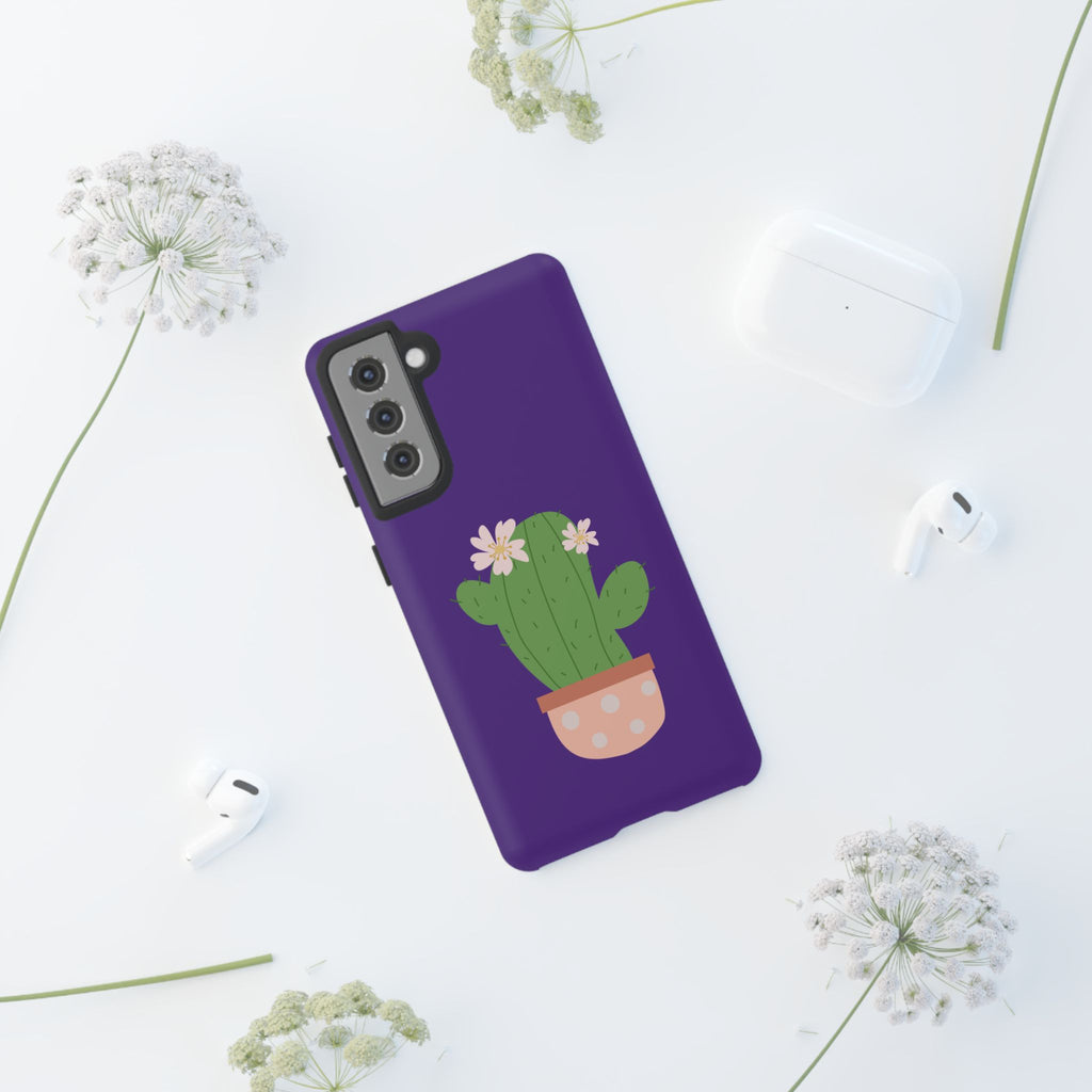 Cactus Phone Case, Tough Cases, Cute Floral, Trending Design, Unique Gift, Phone Accessories, Summer Vibe, Nature Lover