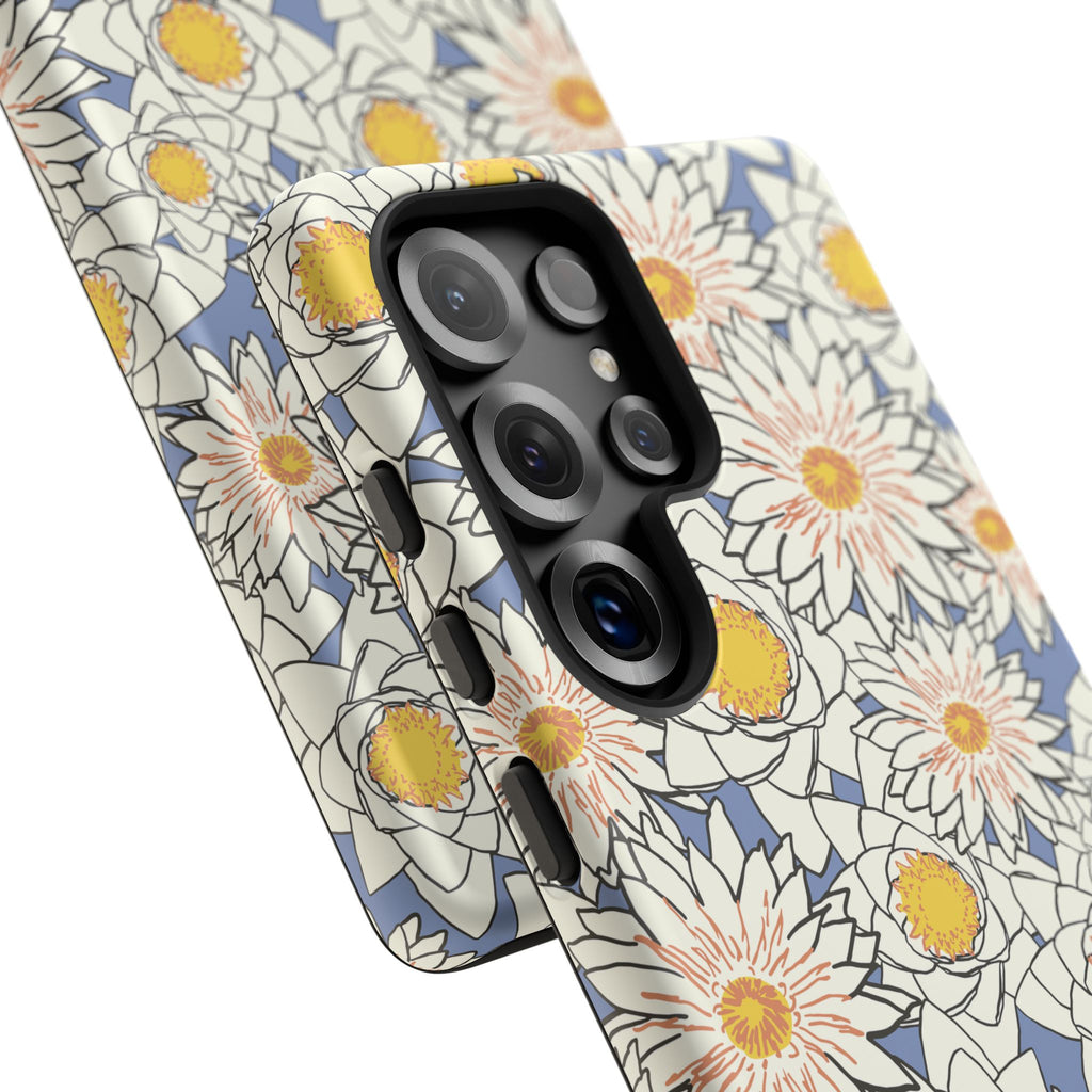 Stylish Phone Case, Floral Protective Cover, Gift for Nature Lovers, Trendy Tech Accessory, Customizable Phone Case