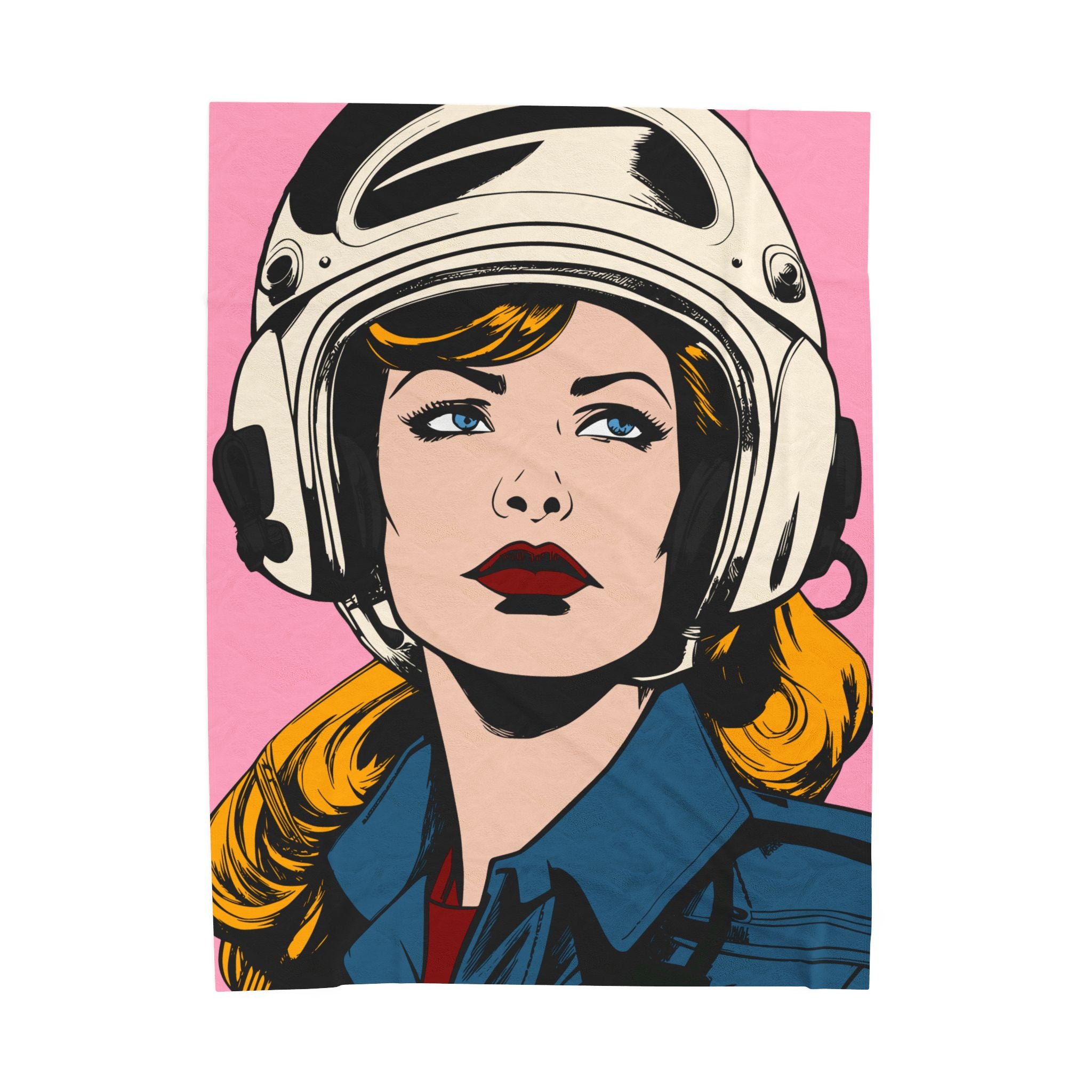 Race Day Cozy – Blanket for Girls Who Love Speed