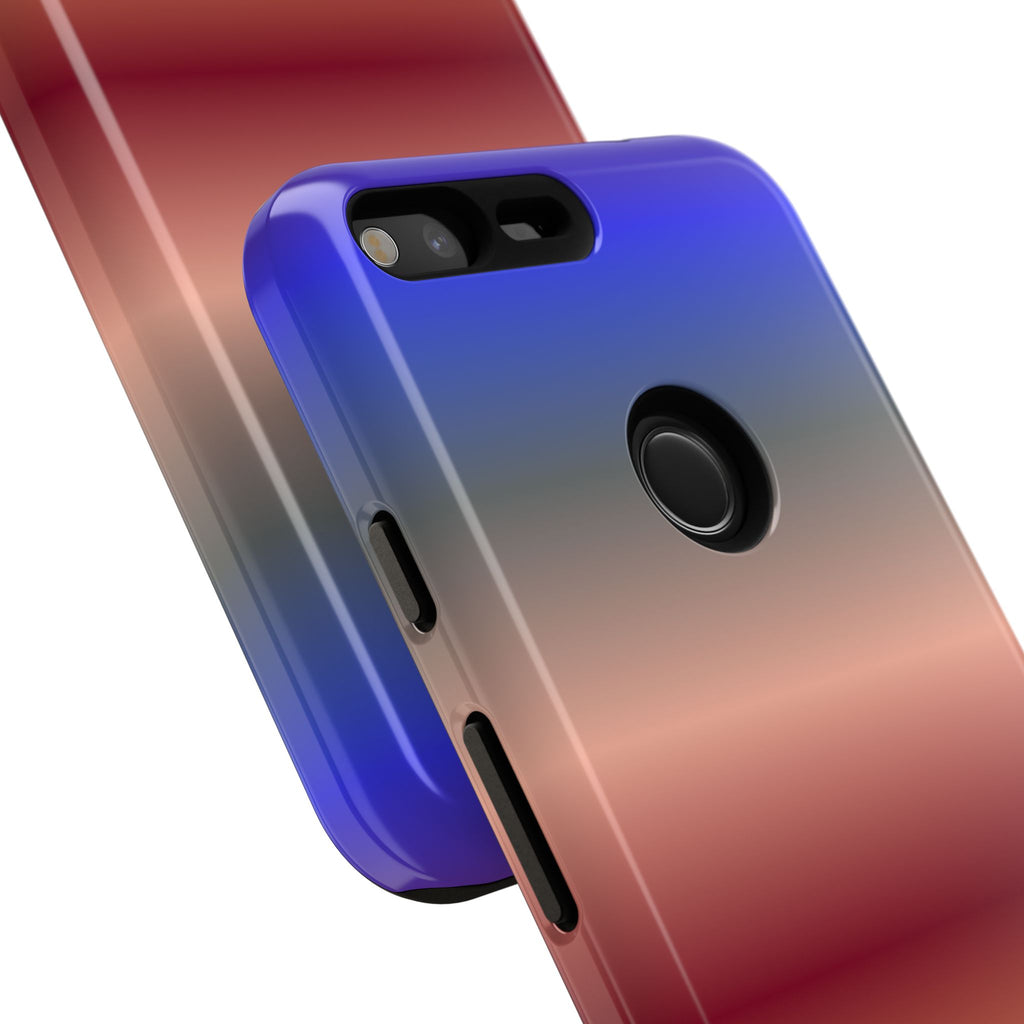 Gradient Phone Case, Tough Cases for iPhone, Stylish Phone Cover, Modern Gradient Design, Durable Protective Case, Gift for Tech Lovers