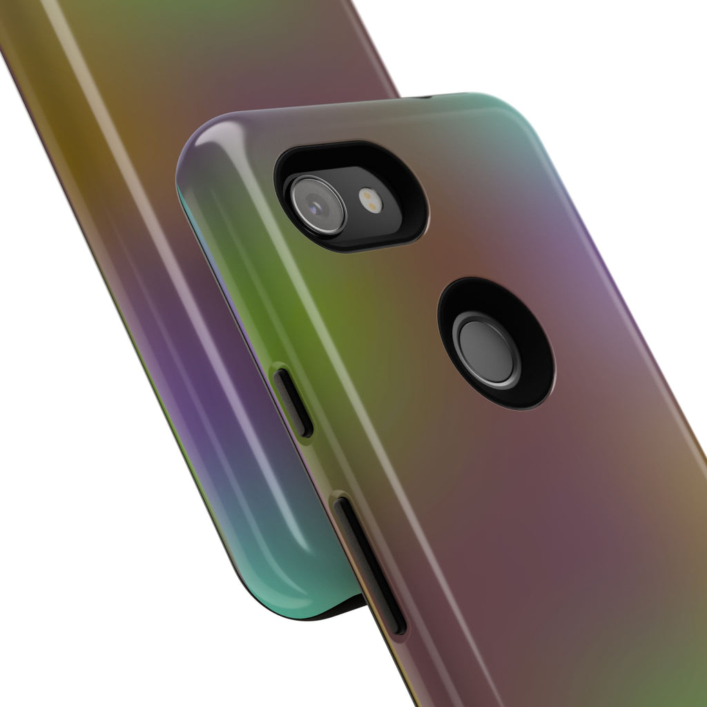 Colorful Gradient Phone Case, Tough Cases for Protection, Stylish Mobile Cover, Unique Gift, Modern Tech Accessory