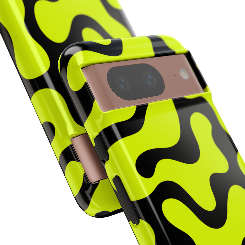 Bold Pattern Phone Case, Stylish Protective Cover, Unique Gift for Tech Lovers, Trendy Mobile Accessory, Rejuvenate Your Style