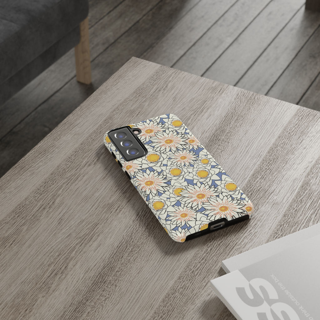 Stylish Phone Case, Floral Protective Cover, Gift for Nature Lovers, Trendy Tech Accessory, Customizable Phone Case