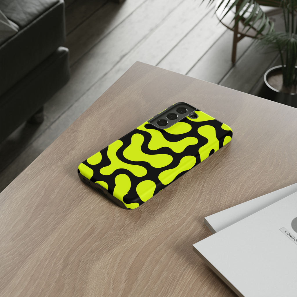 Bold Pattern Phone Case, Stylish Protective Cover, Unique Gift for Tech Lovers, Trendy Mobile Accessory, Rejuvenate Your Style
