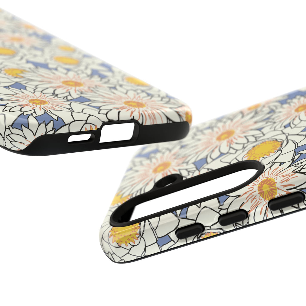 Stylish Phone Case, Floral Protective Cover, Gift for Nature Lovers, Trendy Tech Accessory, Customizable Phone Case