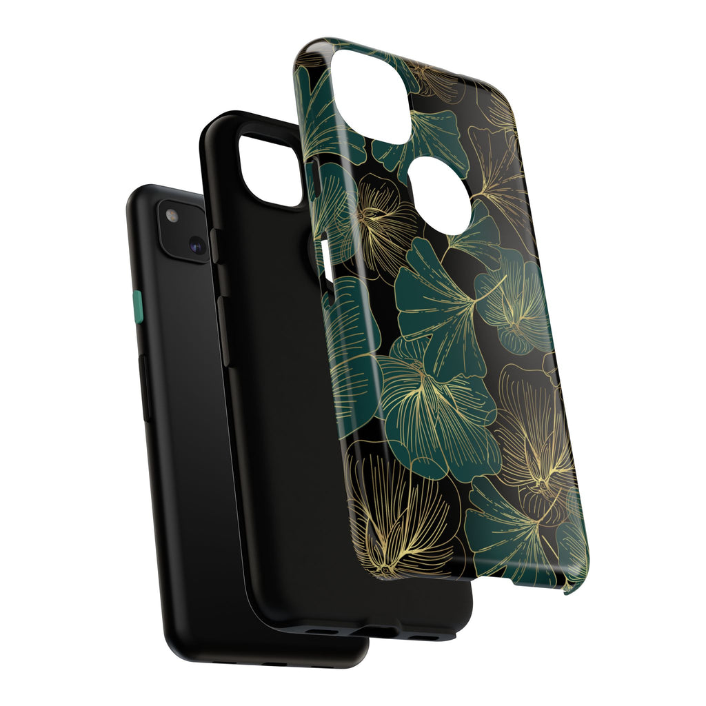 Floral Phone Case - Tough Cases, Protective Cover, Stylish Accessory, Gift for Her, Nature-Inspired Design