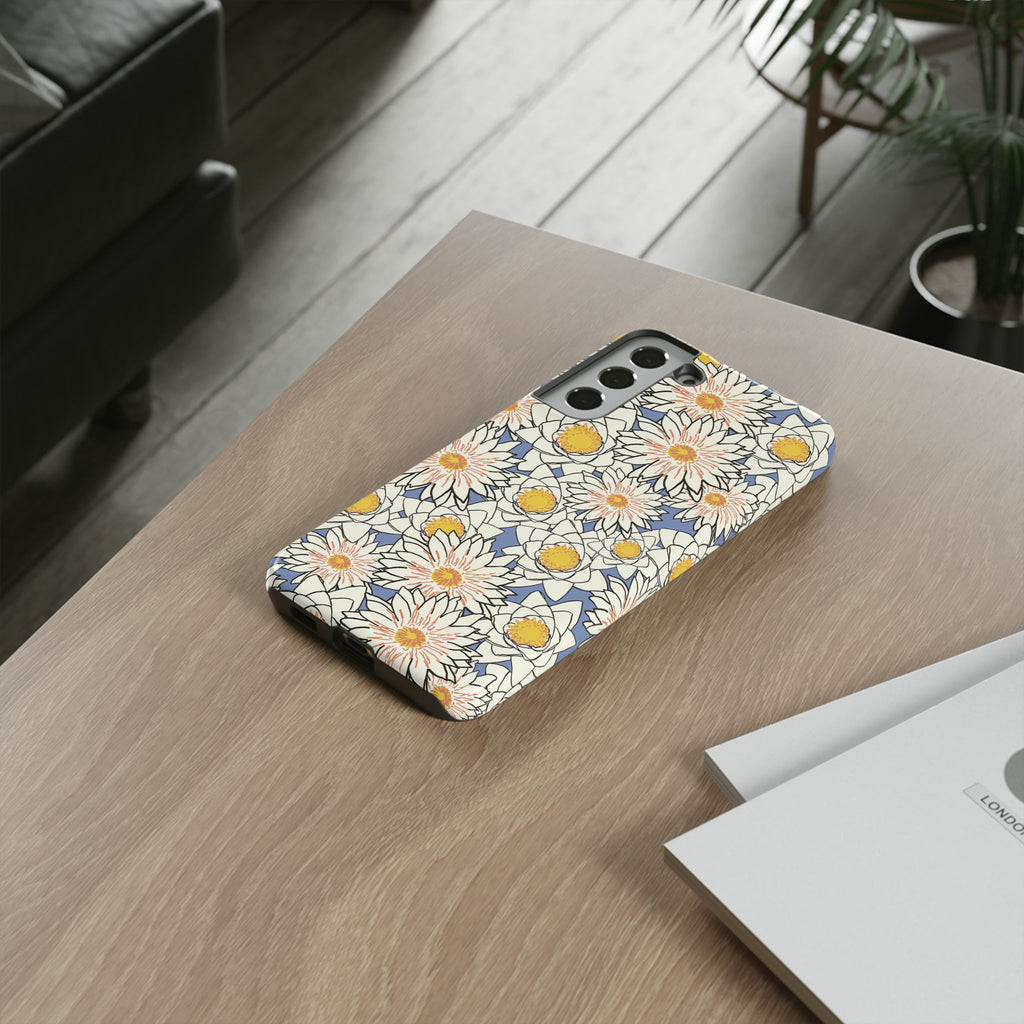 Stylish Phone Case, Floral Protective Cover, Gift for Nature Lovers, Trendy Tech Accessory, Customizable Phone Case