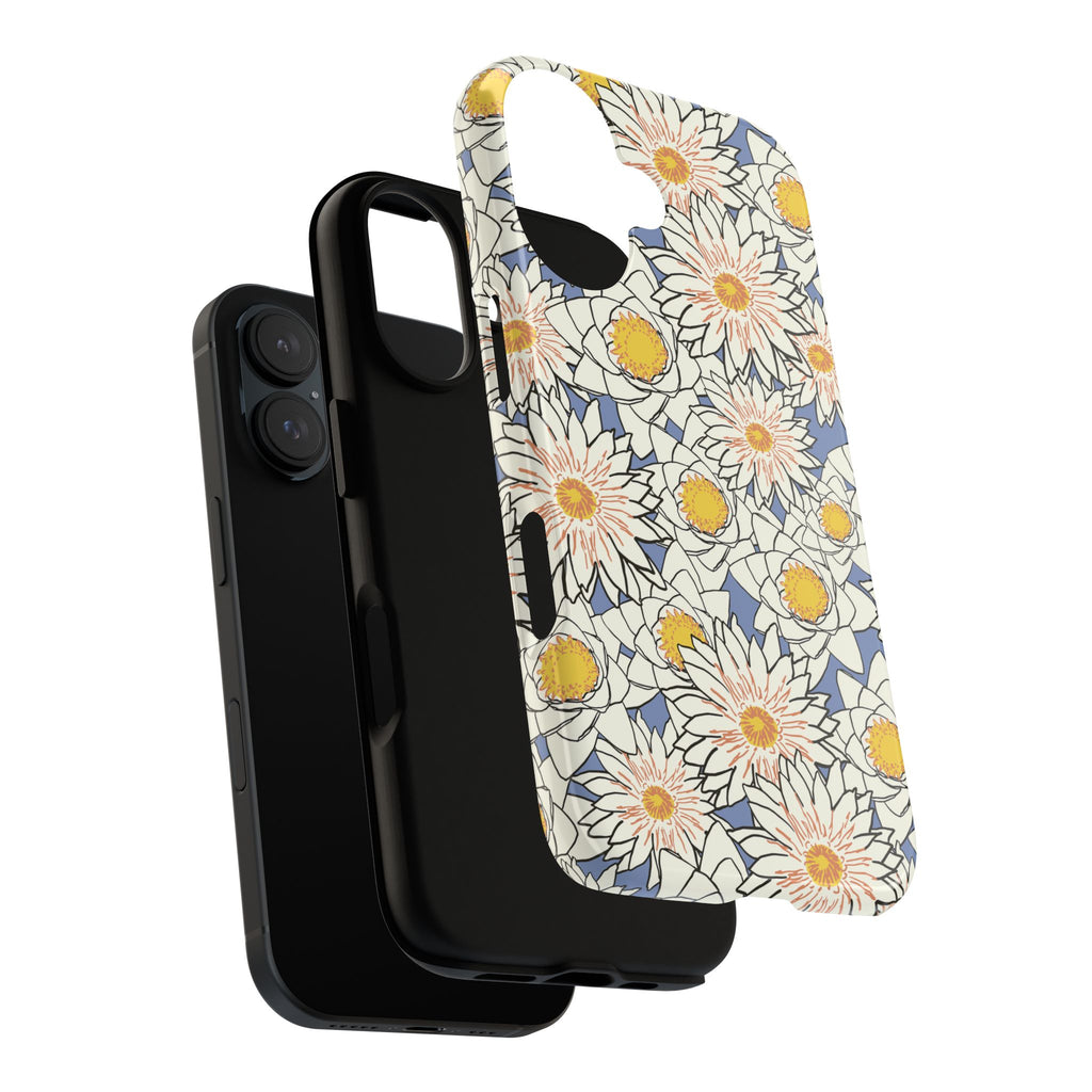 Stylish Phone Case, Floral Protective Cover, Gift for Nature Lovers, Trendy Tech Accessory, Customizable Phone Case