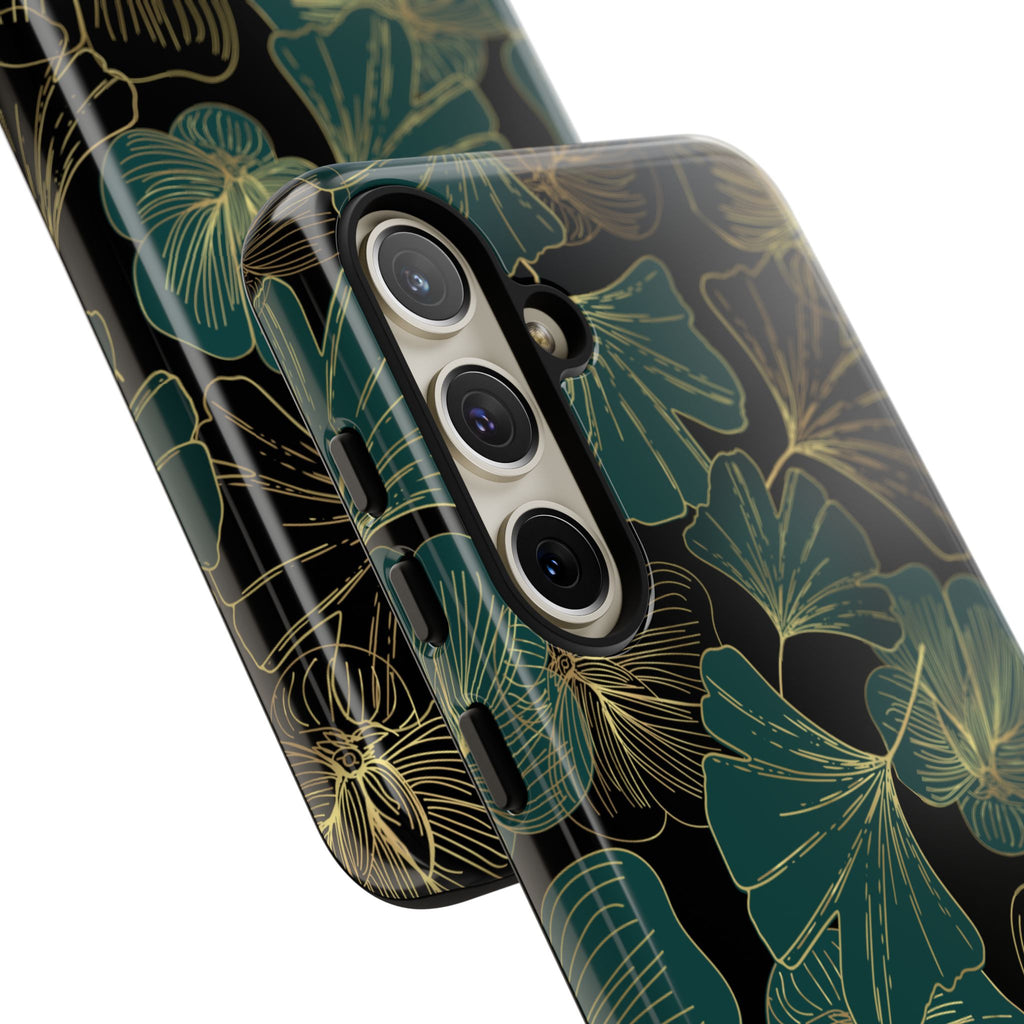 Floral Phone Case - Tough Cases, Protective Cover, Stylish Accessory, Gift for Her, Nature-Inspired Design