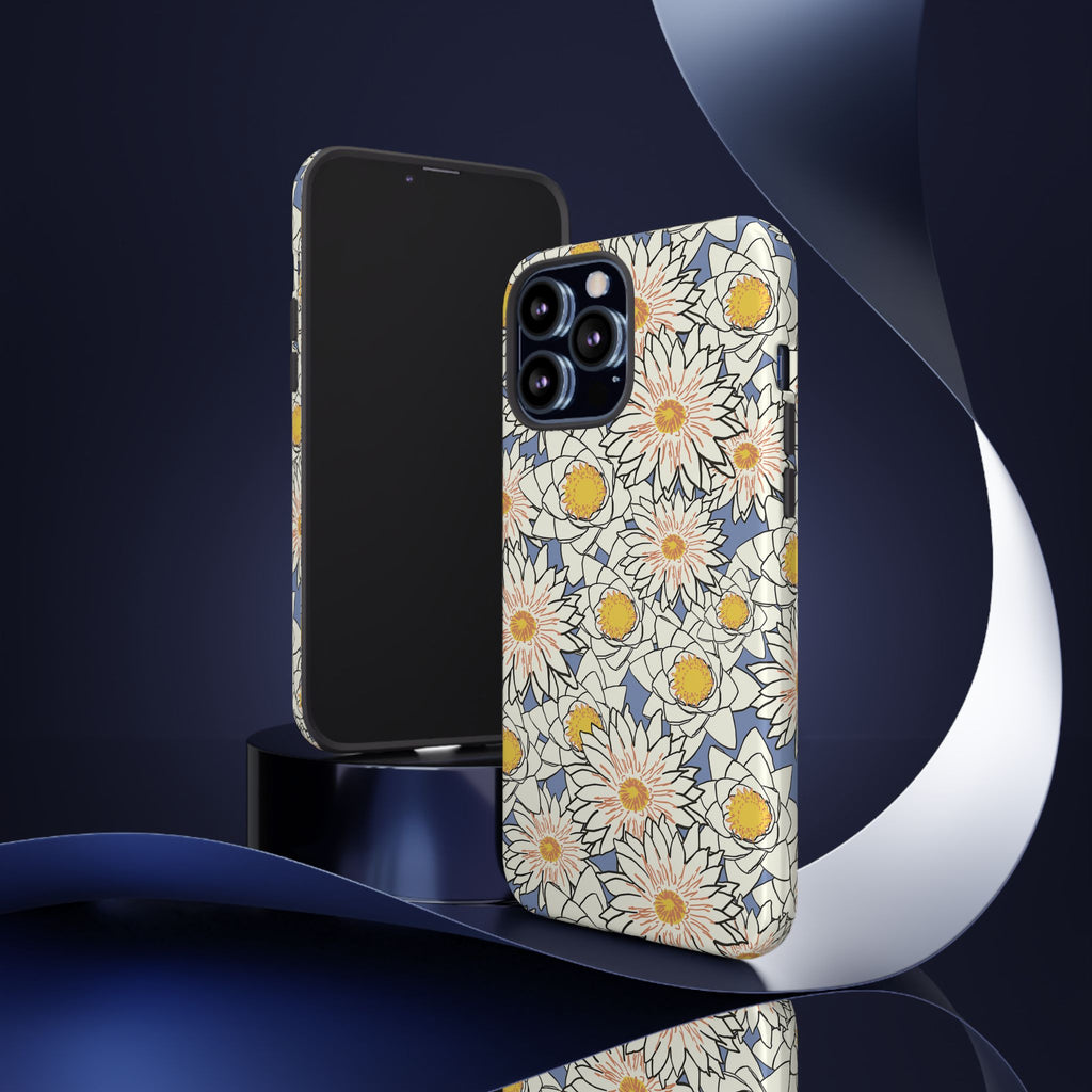 Stylish Phone Case, Floral Protective Cover, Gift for Nature Lovers, Trendy Tech Accessory, Customizable Phone Case