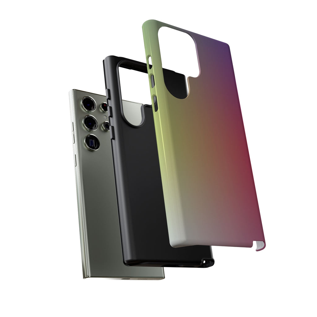 Gradient Phone Case, Tough Cases, Colorful Tech Accessory, Modern Phone Protection, Trendy Gift for Friends, Birthday, Holidays