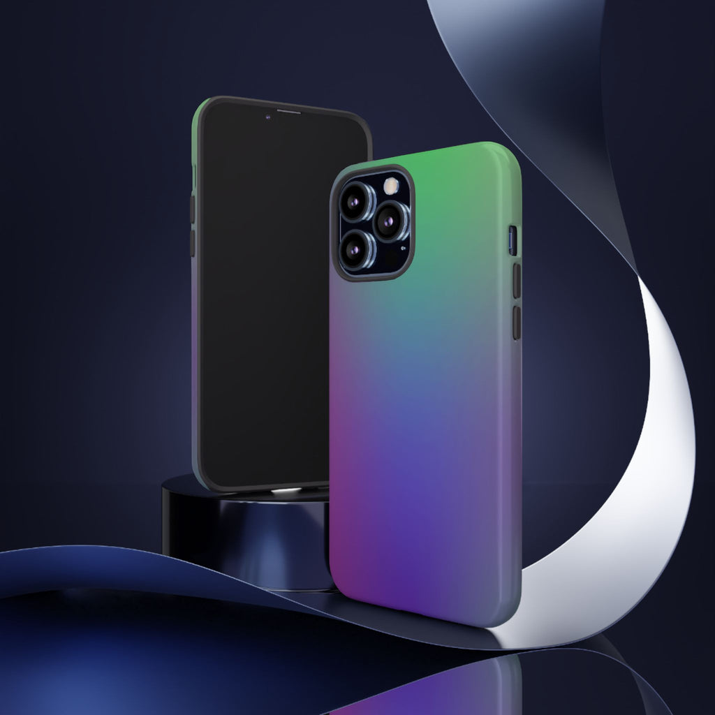 Gradient Phone Case, Durable Phone Protector, Trendy Cell Phone Accessory, Gift for Tech Lovers, Stylish Mobile Case