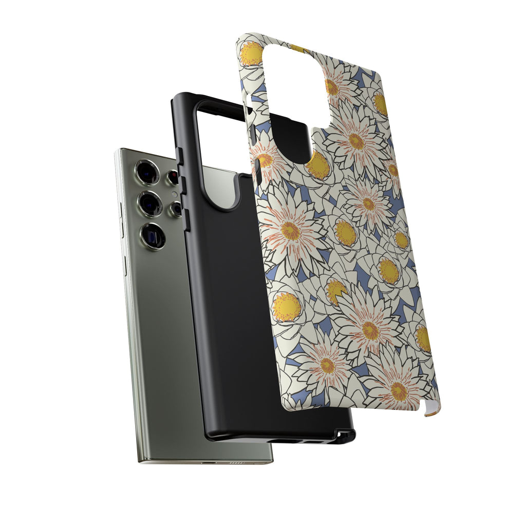 Stylish Phone Case, Floral Protective Cover, Gift for Nature Lovers, Trendy Tech Accessory, Customizable Phone Case