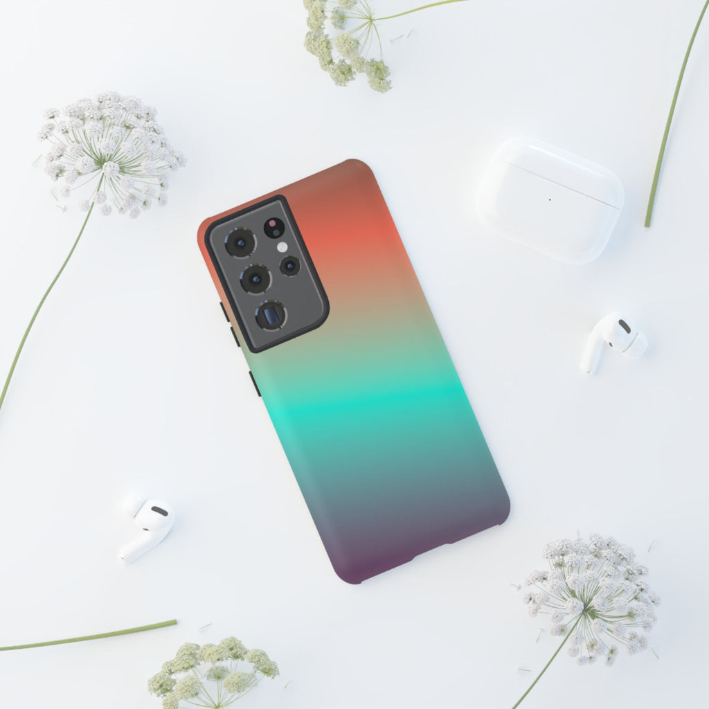 Gradient Phone Case, Tough Cases for Protection, Stylish iPhone Cover, Trendy Mobile Accessory, Perfect Gift for Tech Lovers