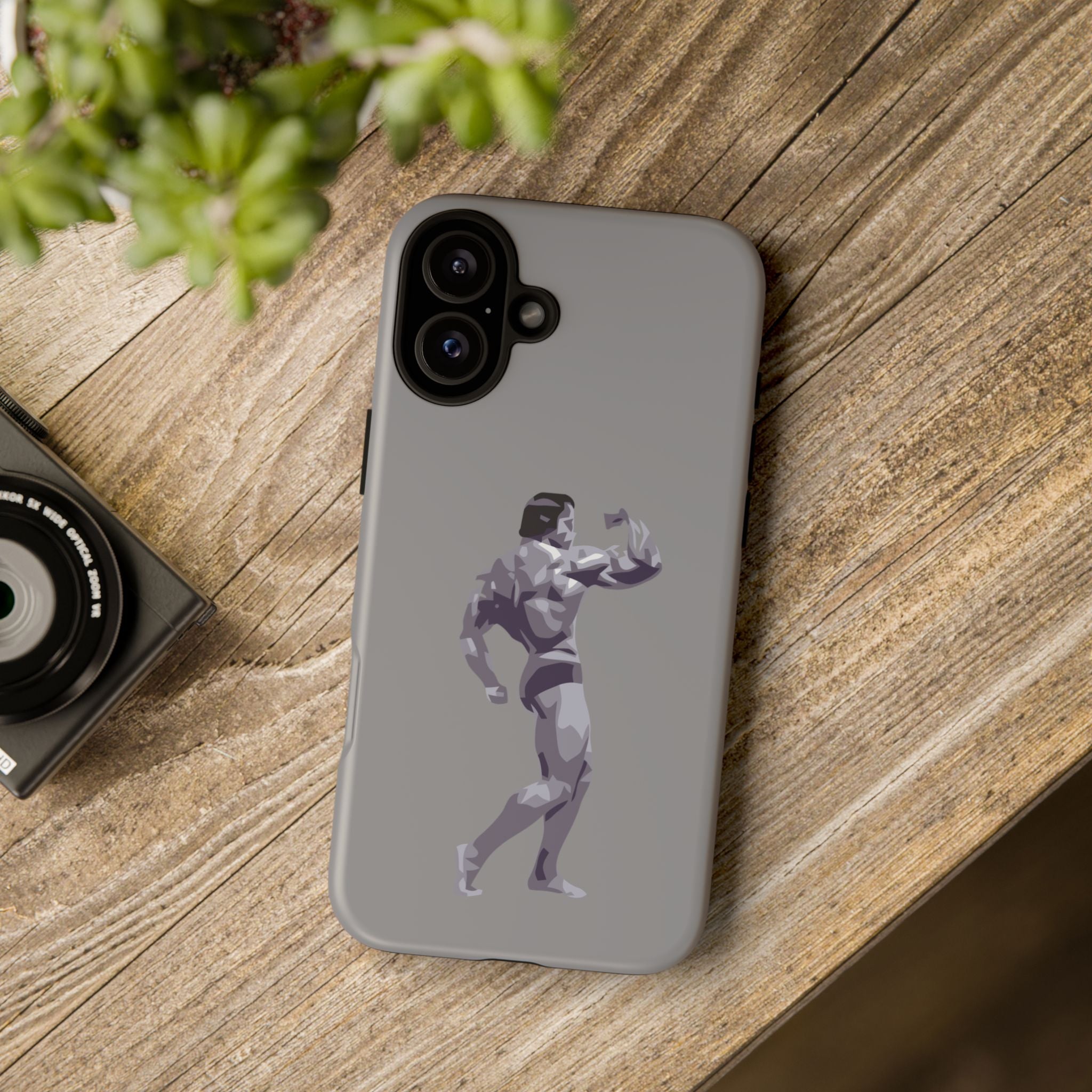 Muscle Man Phone Case - Tough Cases, Martial Arts Gift, Gym Lover Accessories, Inspirational Phone Cover, Unique Tech Gift