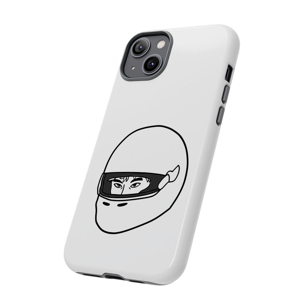 Stylish Phone Case with Racing Helmet Design | Tough Cases | Unique Gift, Motorcycle Enthusiast, Race Lover, Custom Accessory, Everyday Use