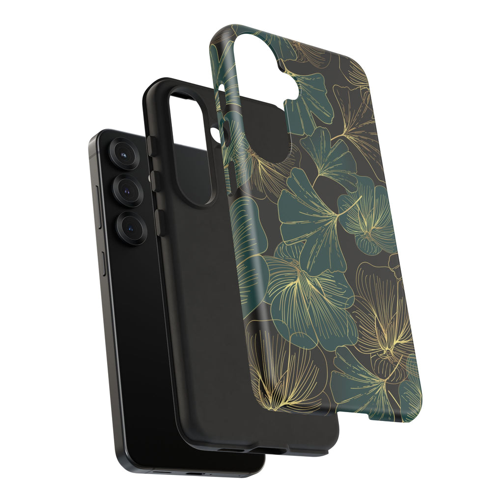 Floral Phone Case - Tough Cases, Protective Cover, Stylish Accessory, Gift for Her, Nature-Inspired Design