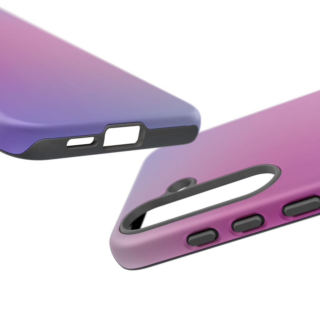 Stylish Phone Case, Tough Phone Cover, Gradient Phone Protector, Customizable Phone Shell, Durable Phone Accessory