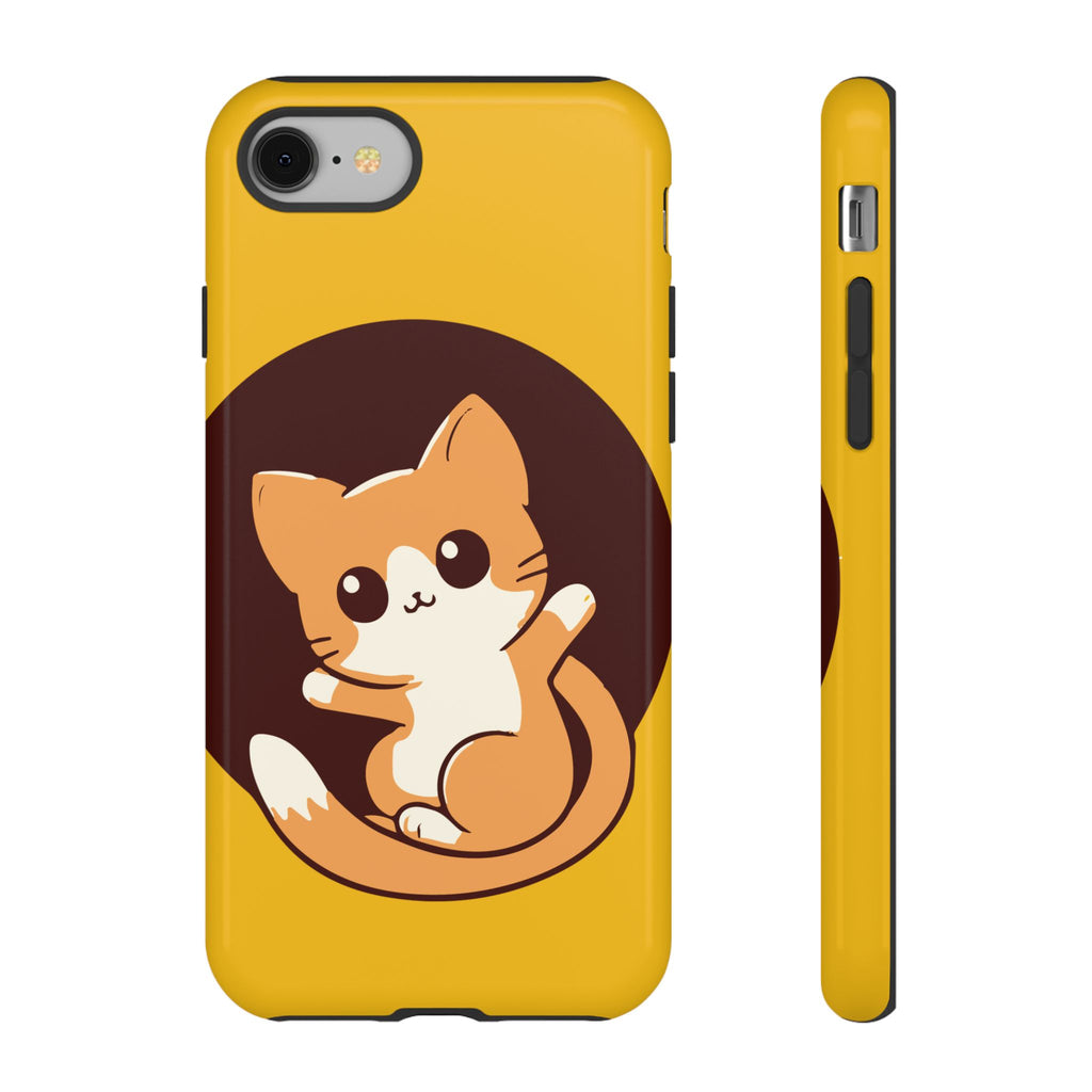 Cute Cat Phone Case | Tough Cases for Cat Lovers, Animal Design, Fun Gift, Unique Case, Durable Protection