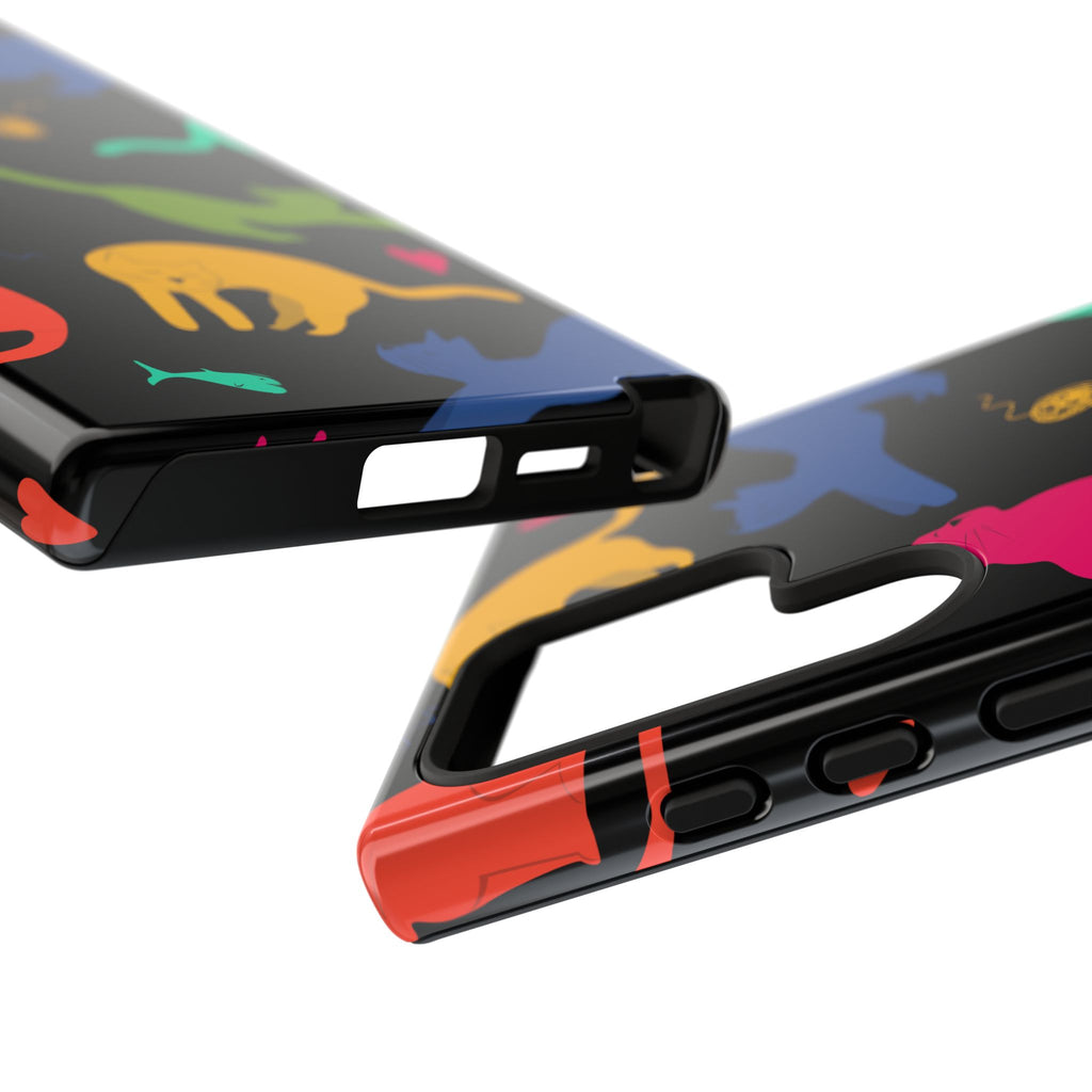 Colorful Cat Phone Case - Fun Pet Lover Accessory, Paw-some Gift for Cat Owners, Colorful Protective Cover, Cute Animal Phone [...]