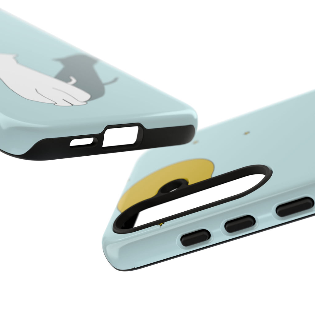 Cute Cat Phone Case, Tough Phone Cover, Pet Lover Gift, Unique Case, Animal Decor, Birthday Gift