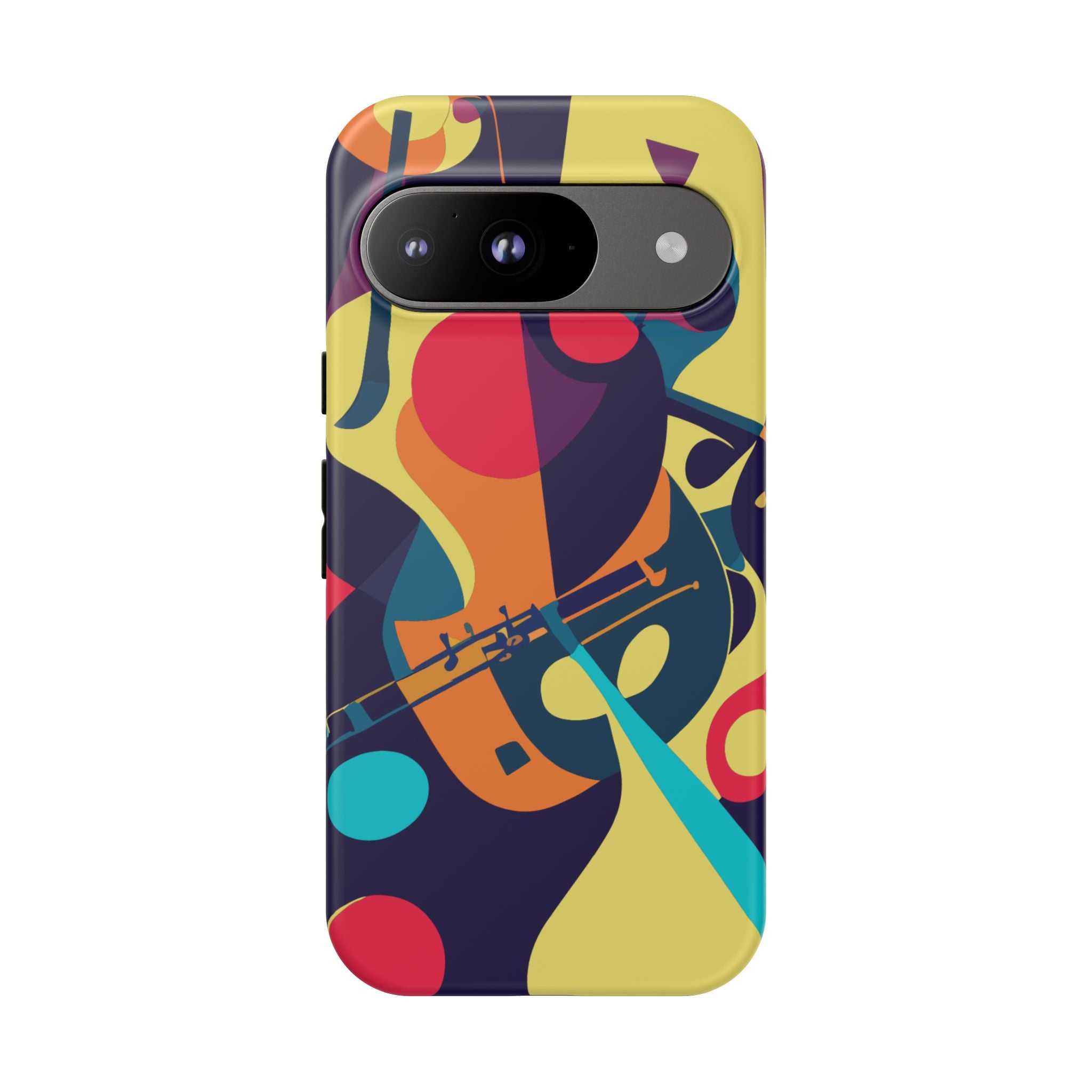 Vibrant Guitar Phone Case - Tough Cases for Music Lovers, Colorful Phone Cover, Gifts for Musicians, Artistic Mobile Accessories, [...]