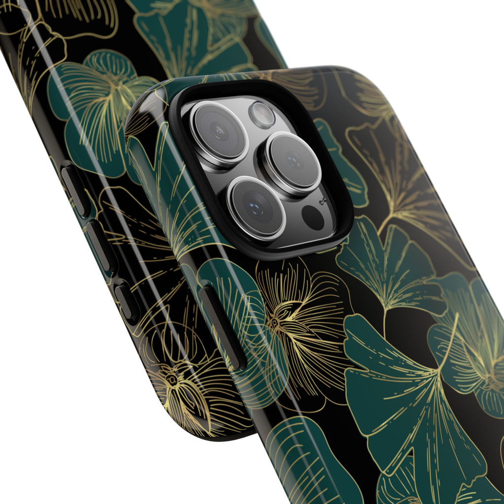 Floral Phone Case - Tough Cases, Protective Cover, Stylish Accessory, Gift for Her, Nature-Inspired Design
