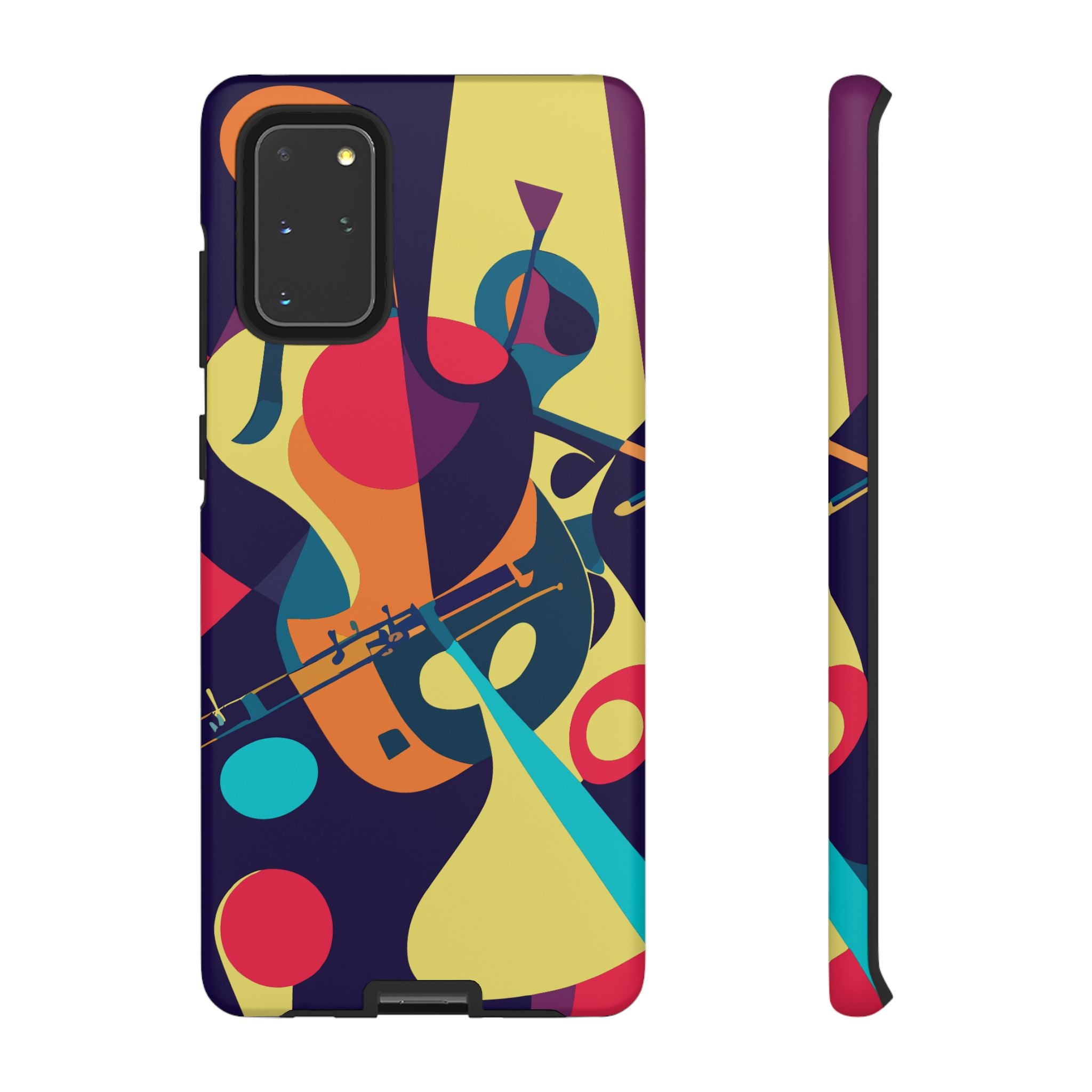 Vibrant Guitar Phone Case - Tough Cases for Music Lovers, Colorful Phone Cover, Gifts for Musicians, Artistic Mobile Accessories, [...]