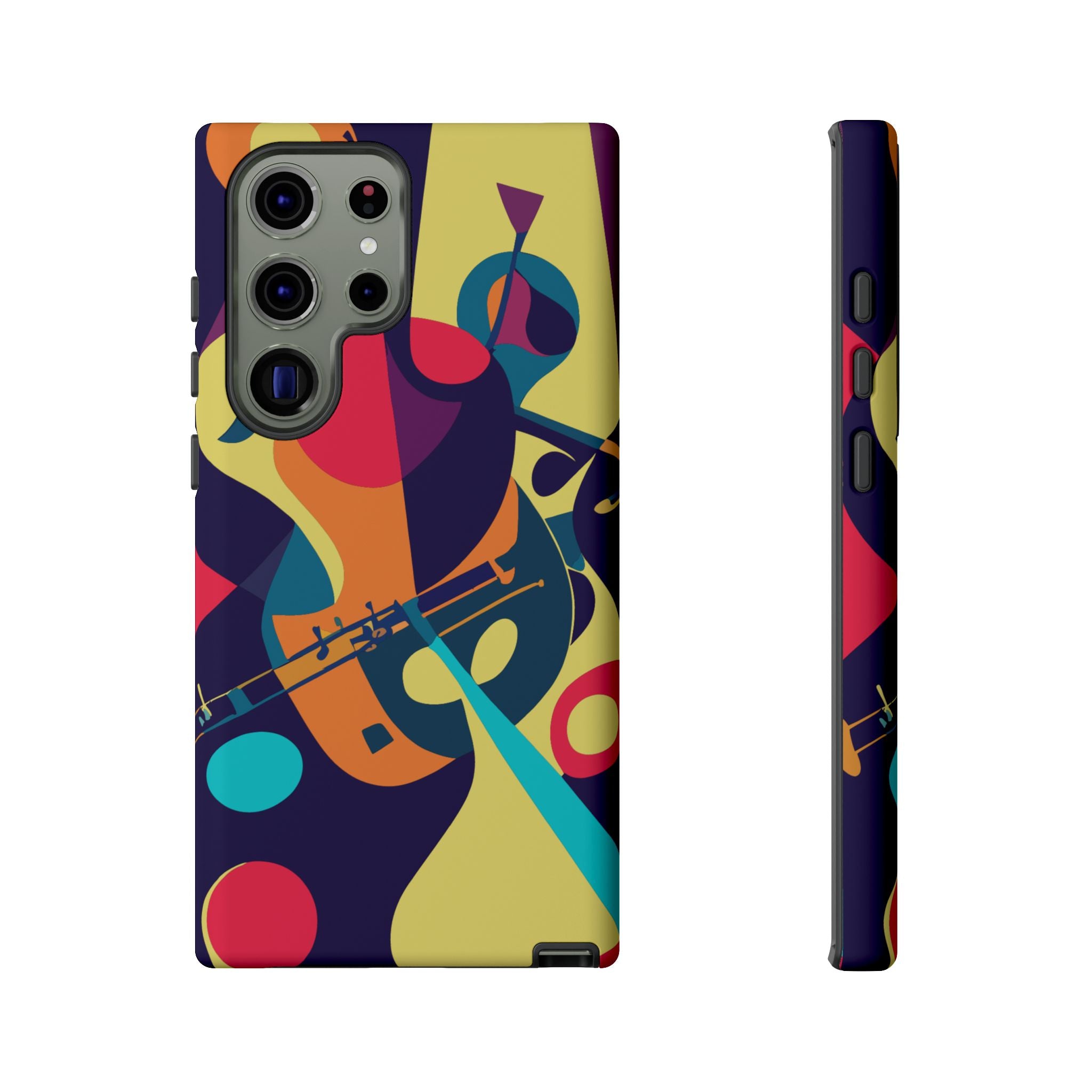 Vibrant Guitar Phone Case - Tough Cases for Music Lovers, Colorful Phone Cover, Gifts for Musicians, Artistic Mobile Accessories, [...]