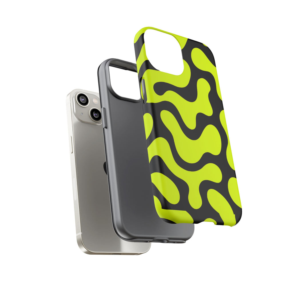 Bold Pattern Phone Case, Stylish Protective Cover, Unique Gift for Tech Lovers, Trendy Mobile Accessory, Rejuvenate Your Style