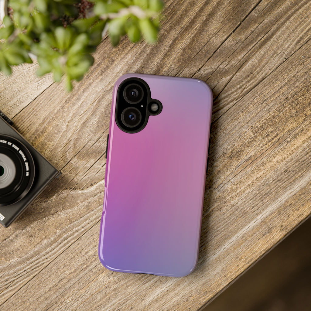 Stylish Phone Case, Tough Phone Cover, Gradient Phone Protector, Customizable Phone Shell, Durable Phone Accessory