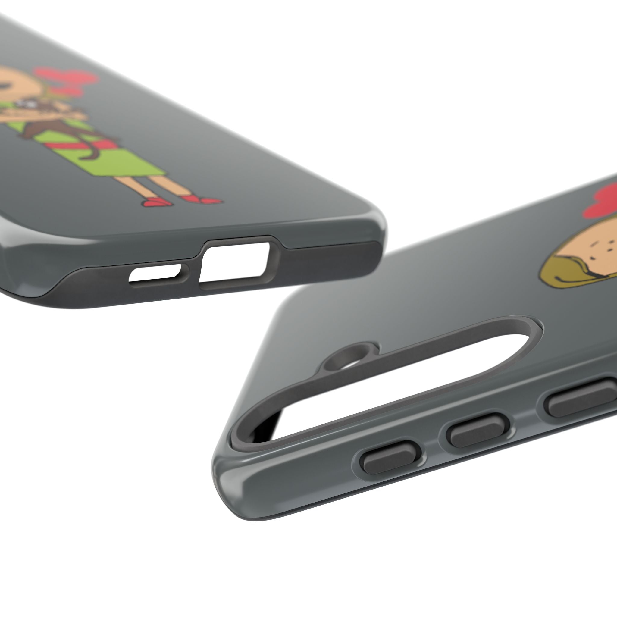 Pet Lover's Phone Case, Cute Animal Phone Cover, Gift for Dog Lovers, Cartoon Design, Fun Smartphone Accessory